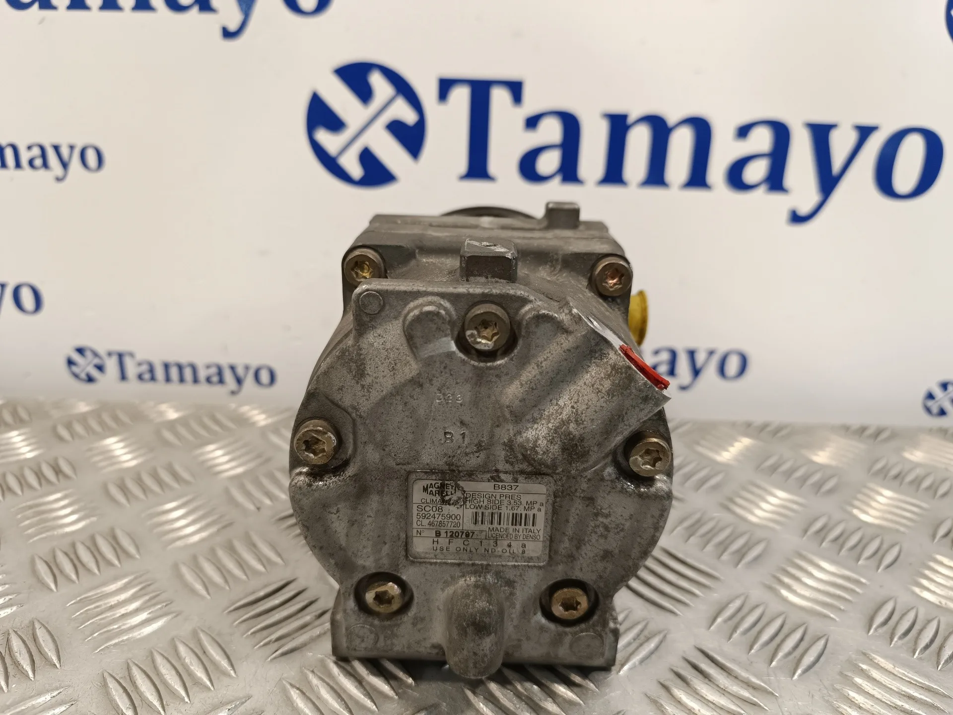 Compresor Aire Acondicionado para Fiat Punto Berlina (188)