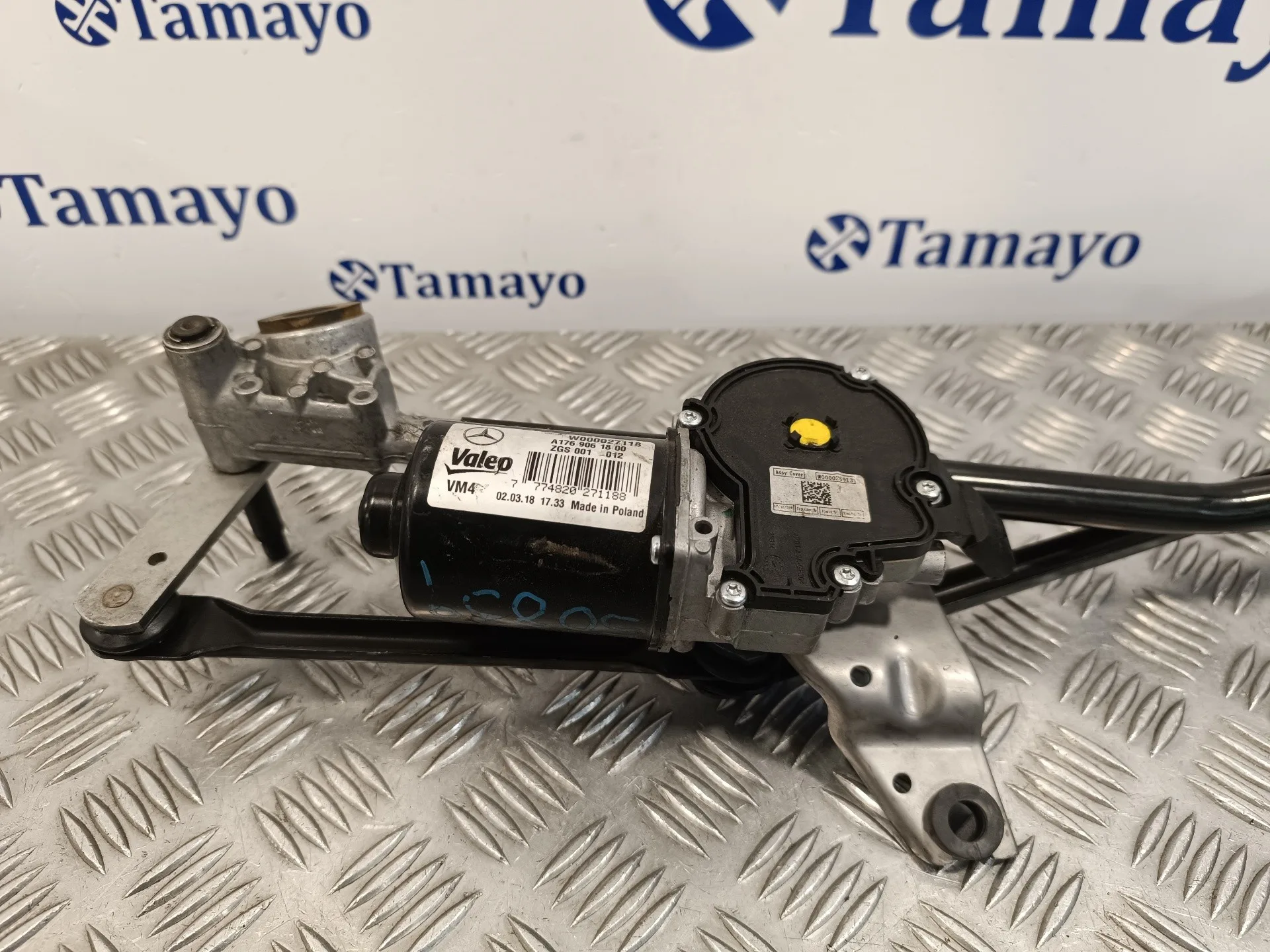 Motor Limpia Delantero para Mercedes-Benz Clase A (W176)