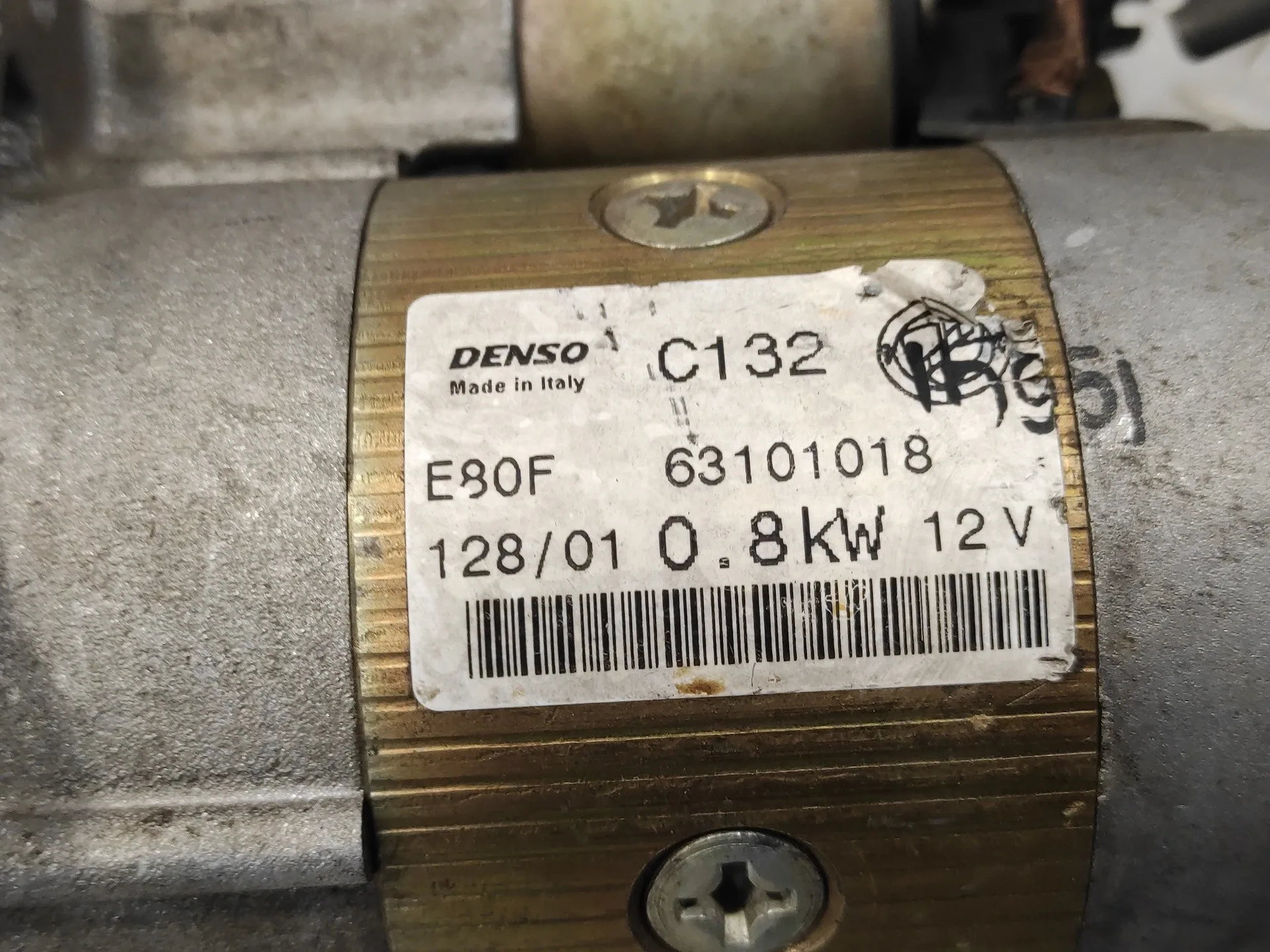 Motor Arranque para Fiat Punto Berlina (188)