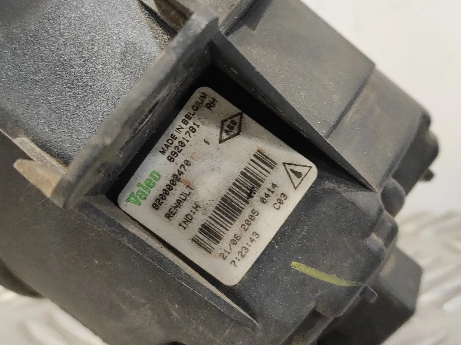 Faro Antiniebla Izquierdo para Renault Espace Iv (Jk0)
