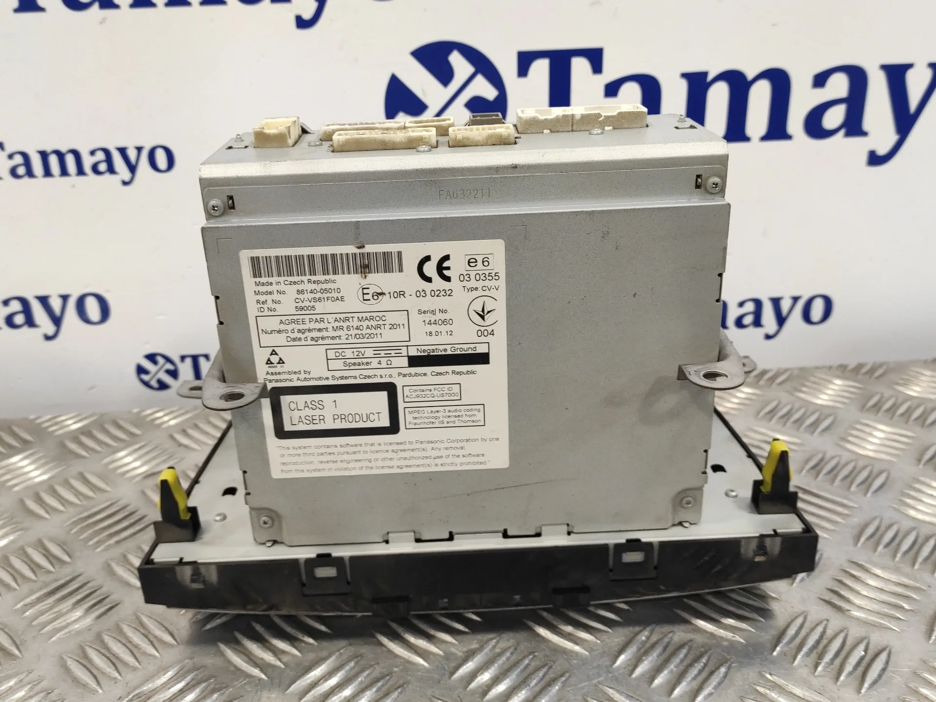 Sistema Audio / Radio Cd para Toyota Avensis (T27)