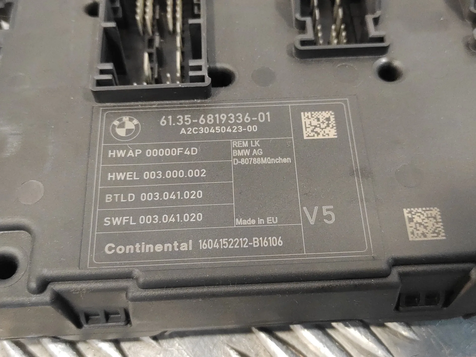 Caja Reles / Fusibles para Bmw Serie 1 Lim F21