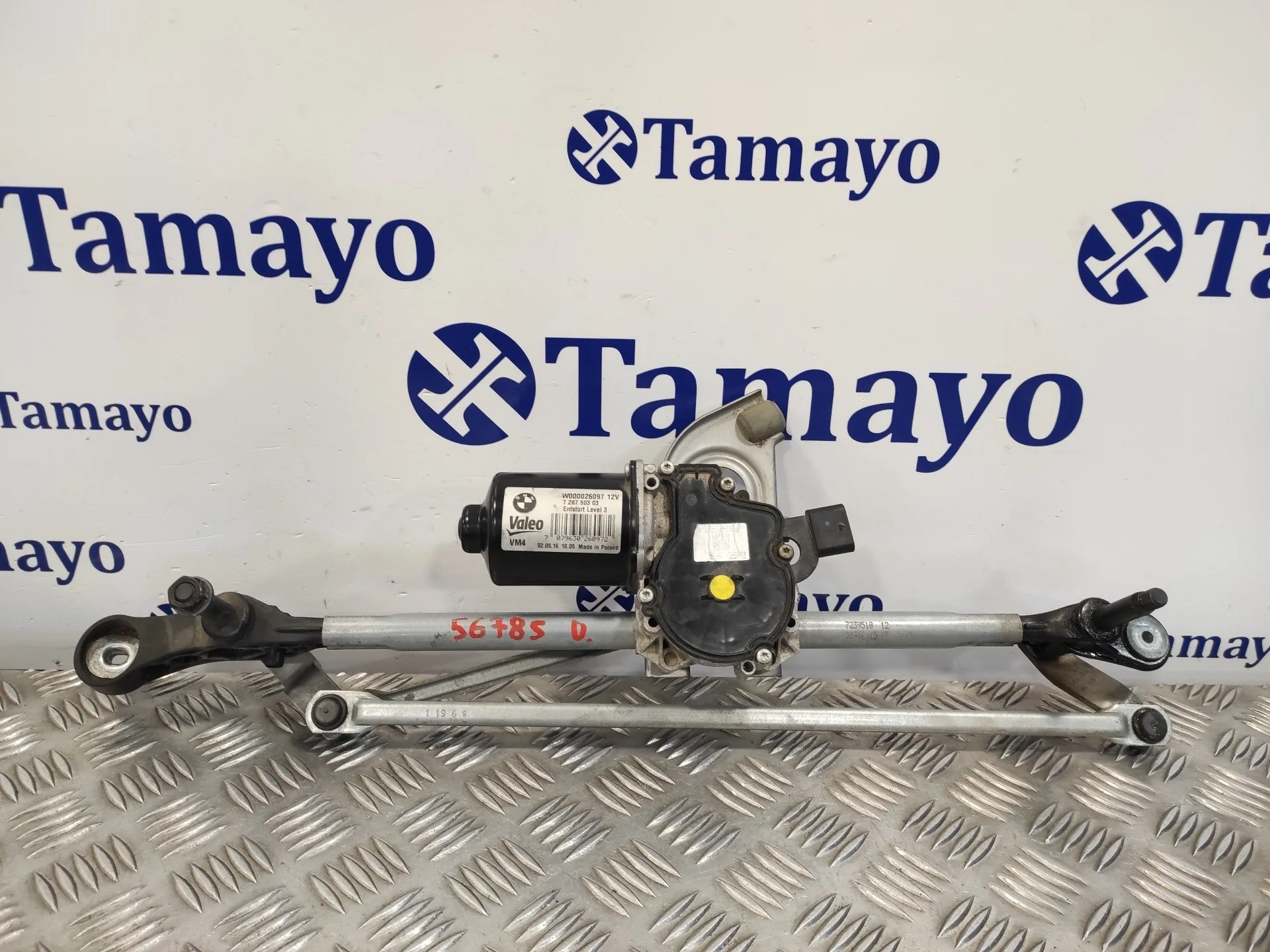 Motor Limpia Delantero para Bmw Serie 1 Lim F21