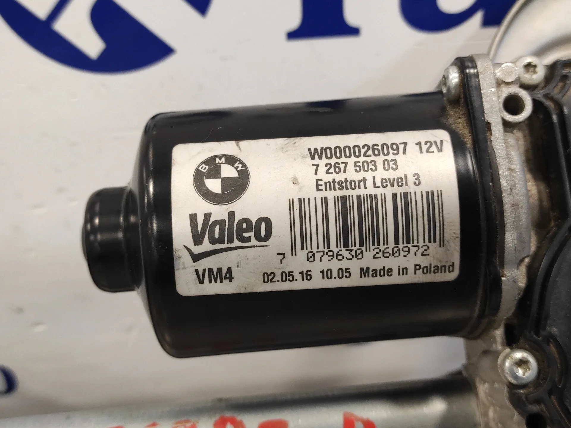 Motor Limpia Delantero para Bmw Serie 1 Lim F21