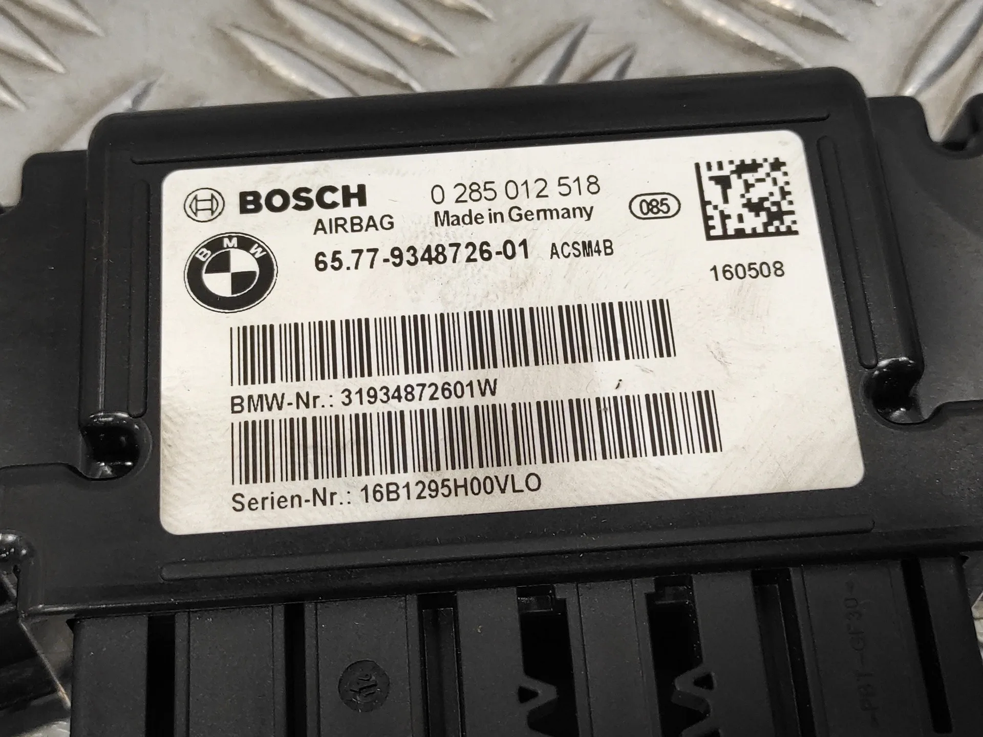 Centralita Airbag para Bmw Serie 1 Lim F21