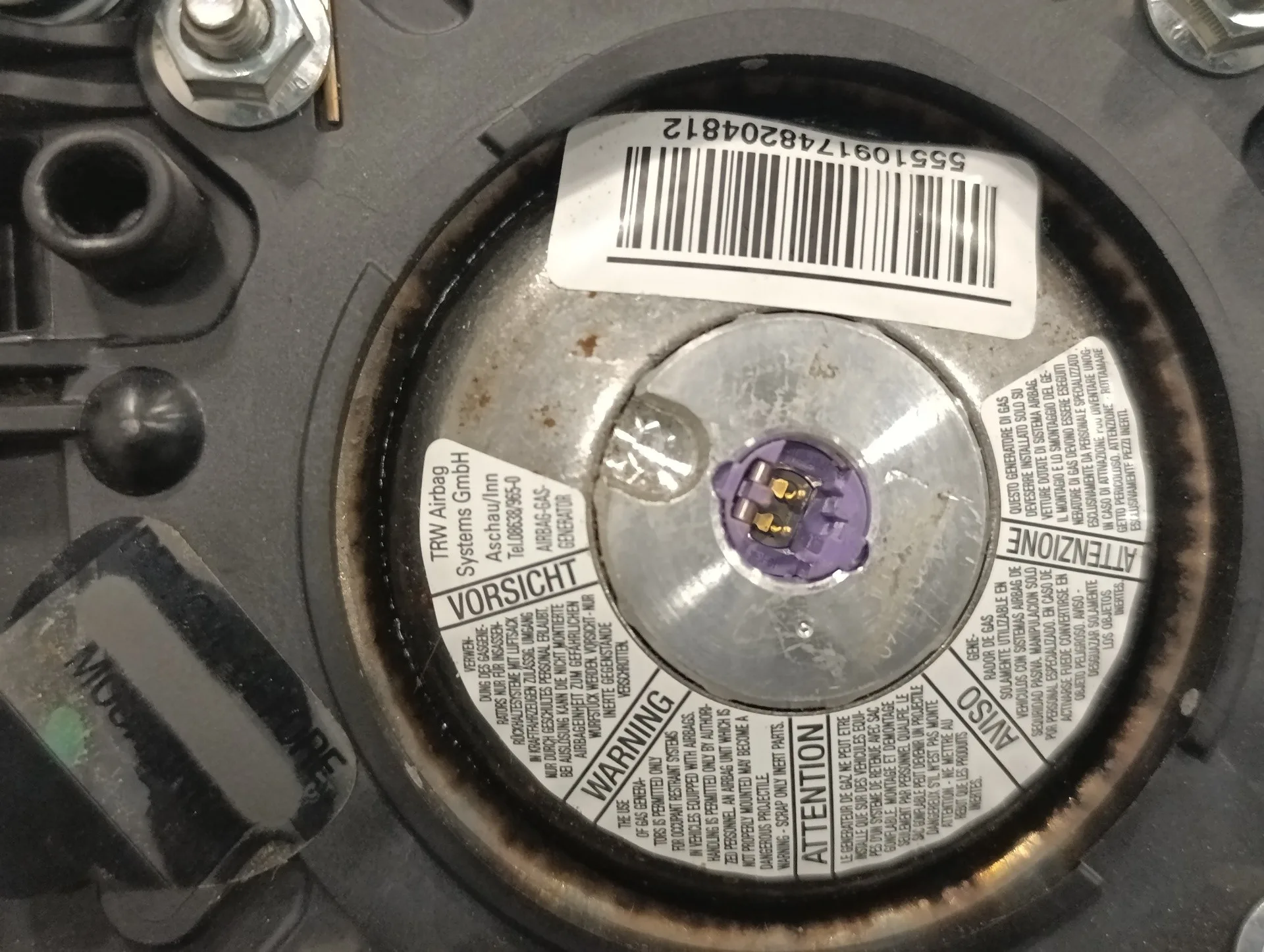 Airbag Delantero Izquierdo para Fiat Ducato Furgon