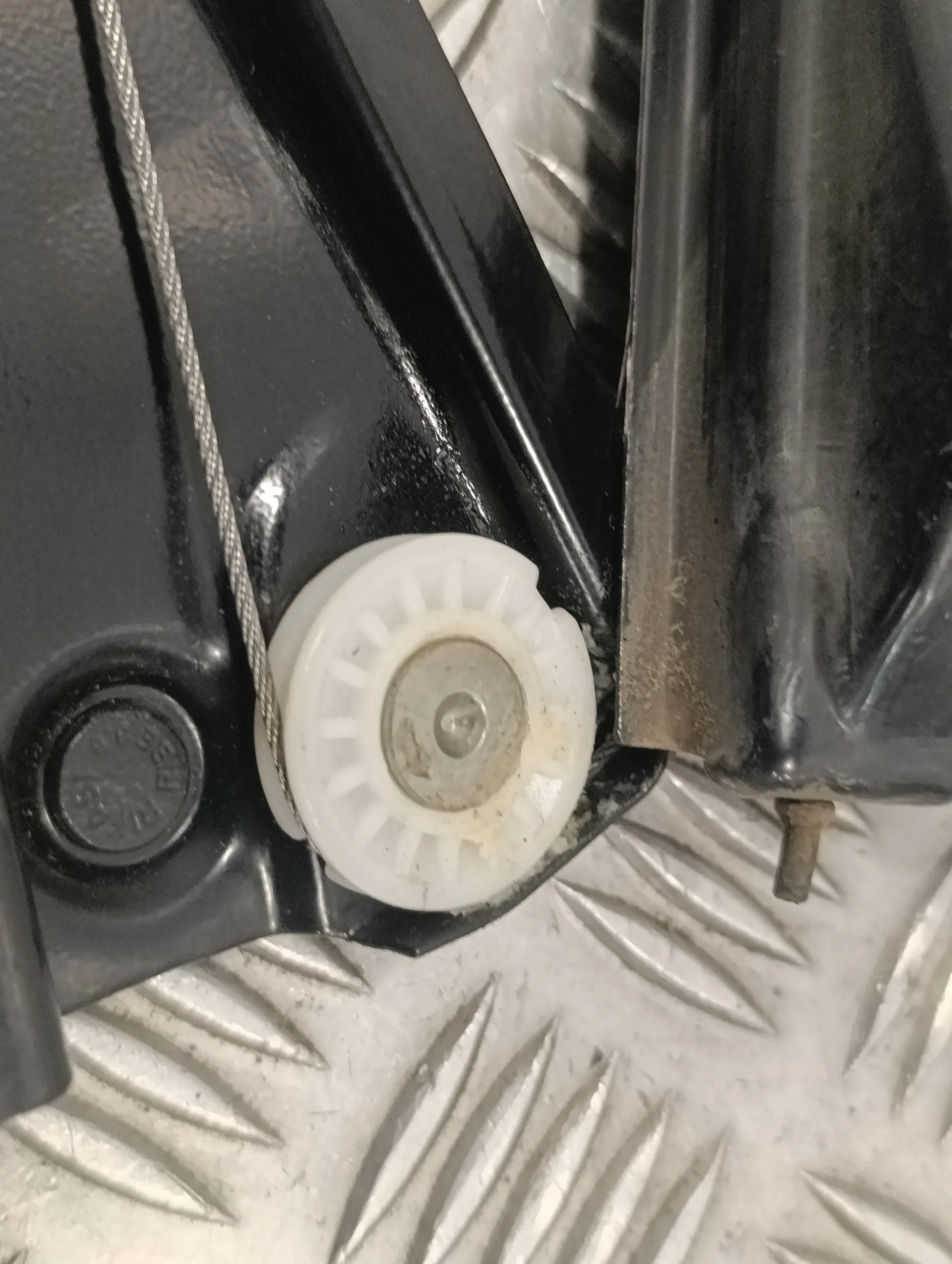Elevalunas Delantero Derecho para Volkswagen Polo (6R1)