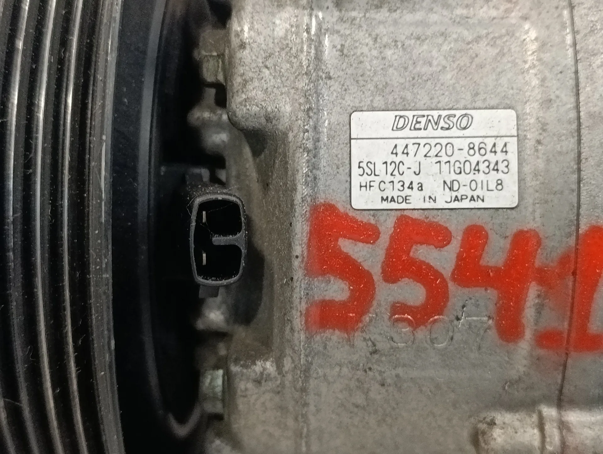 Compresor Aire Acondicionado para Alfa Romeo Gt (125)