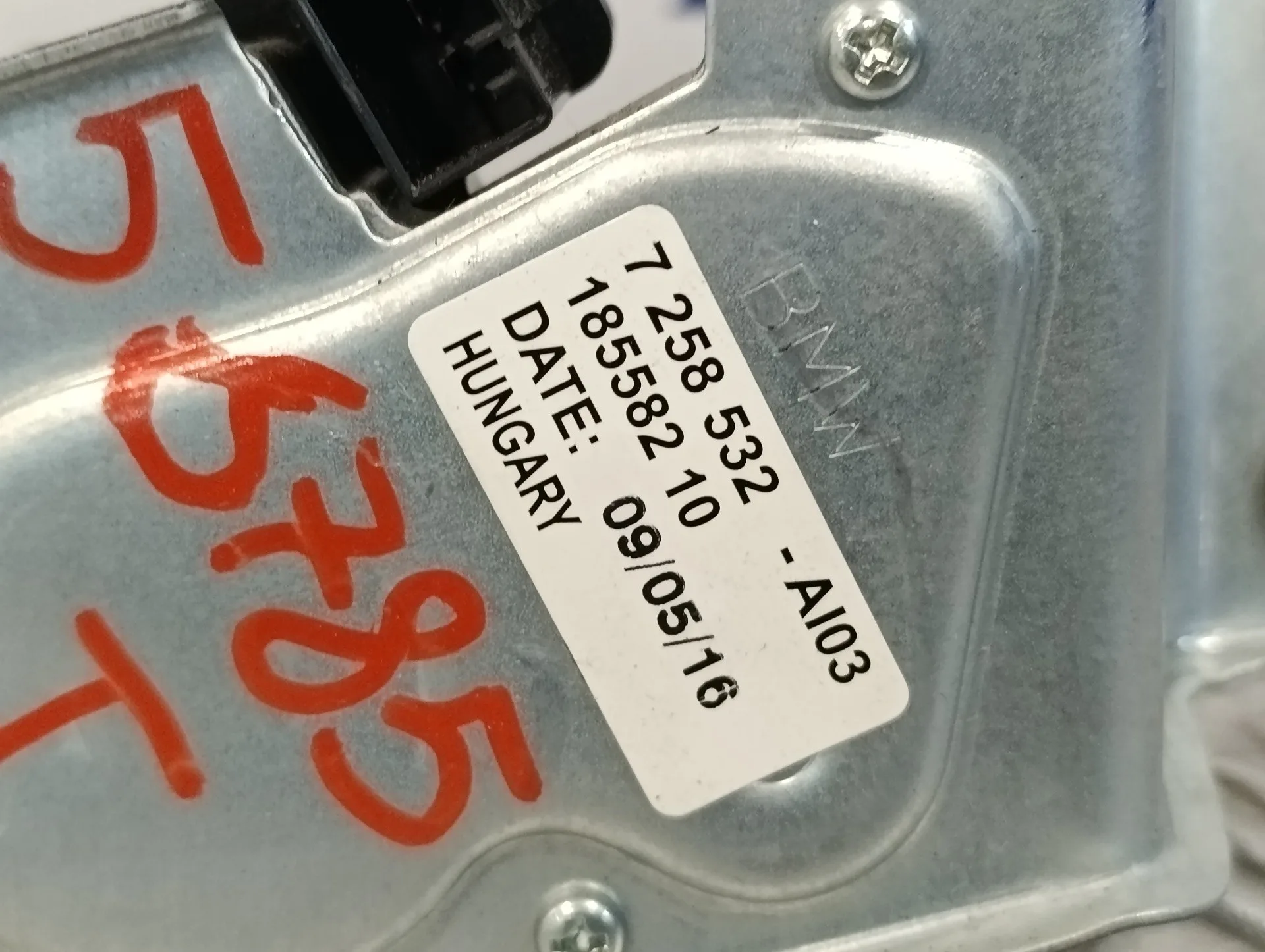 Motor Limpia Trasero para Bmw Serie 1 Lim F21
