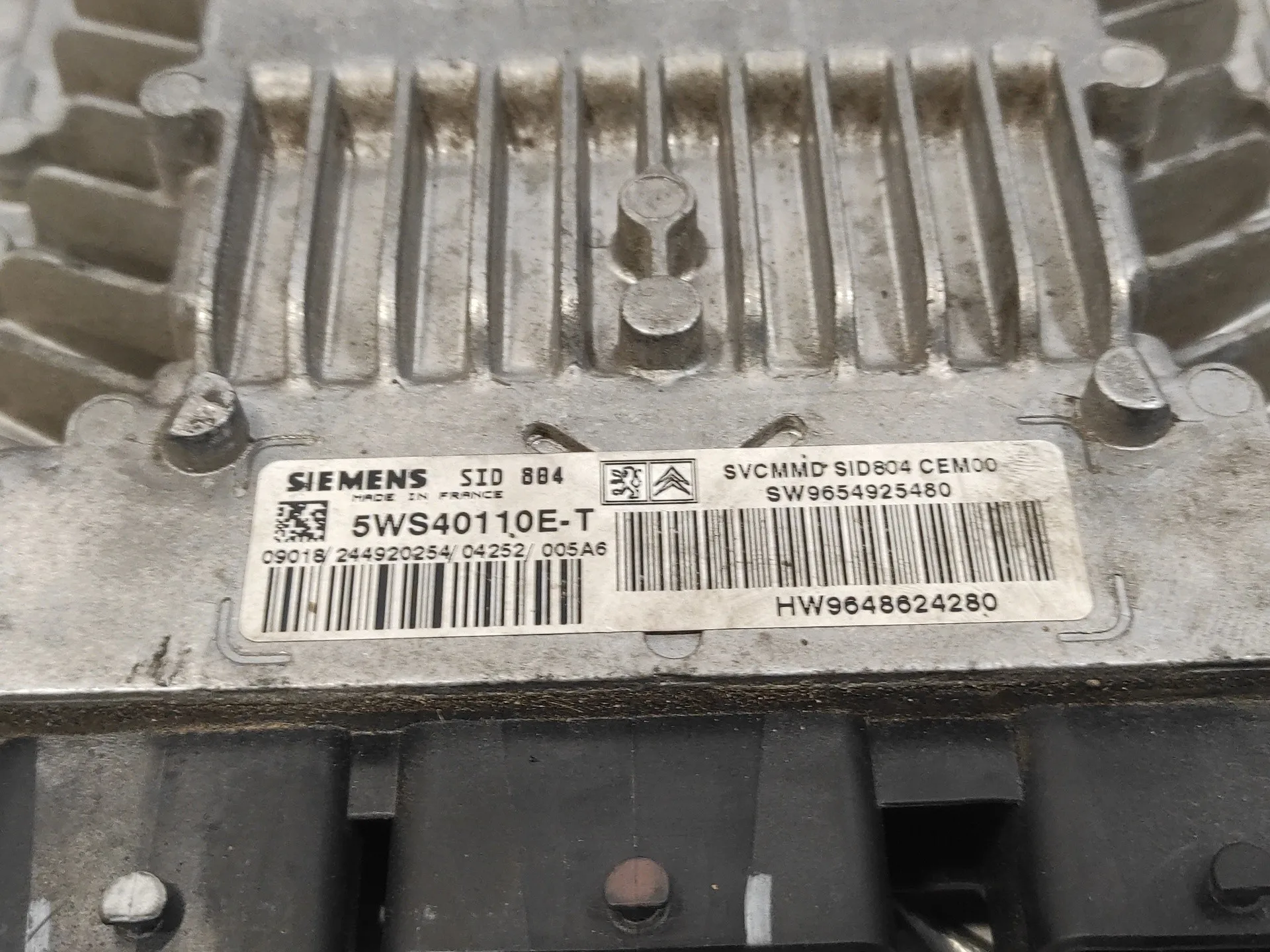 Centralita Motor Uce para Citroën C3