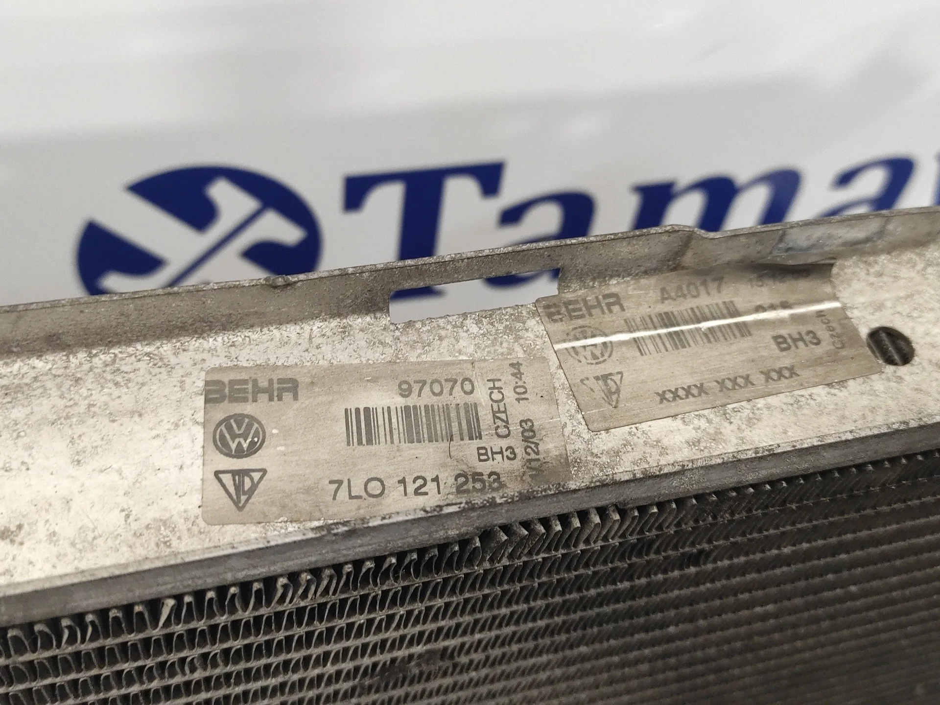 Radiador Agua para Porsche Cayenne (Typ 9Pa)