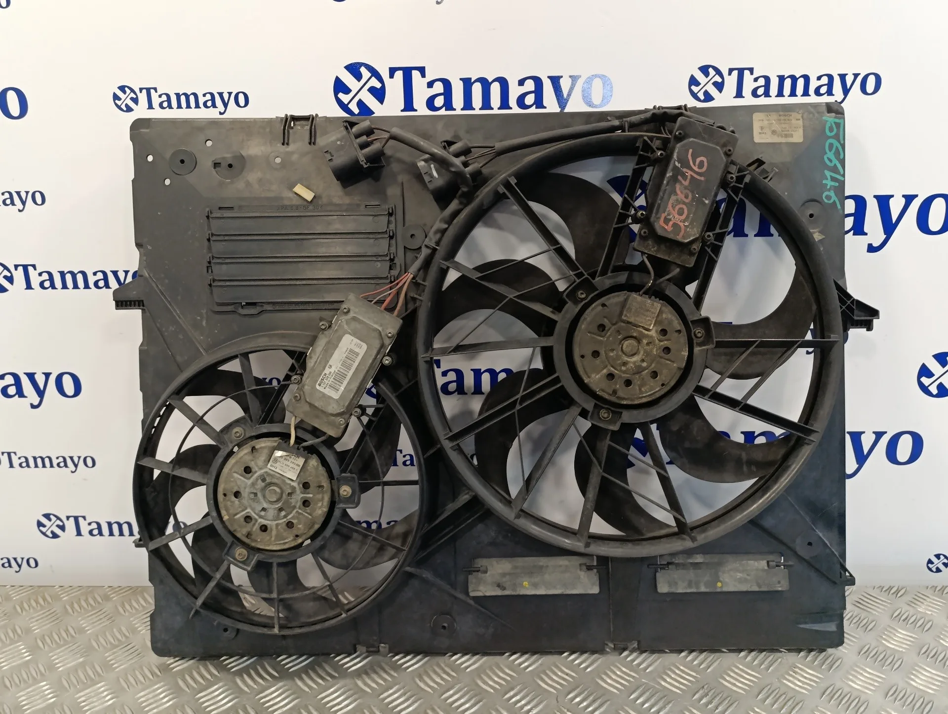 Electroventilador para Volkswagen Touareg (7La)