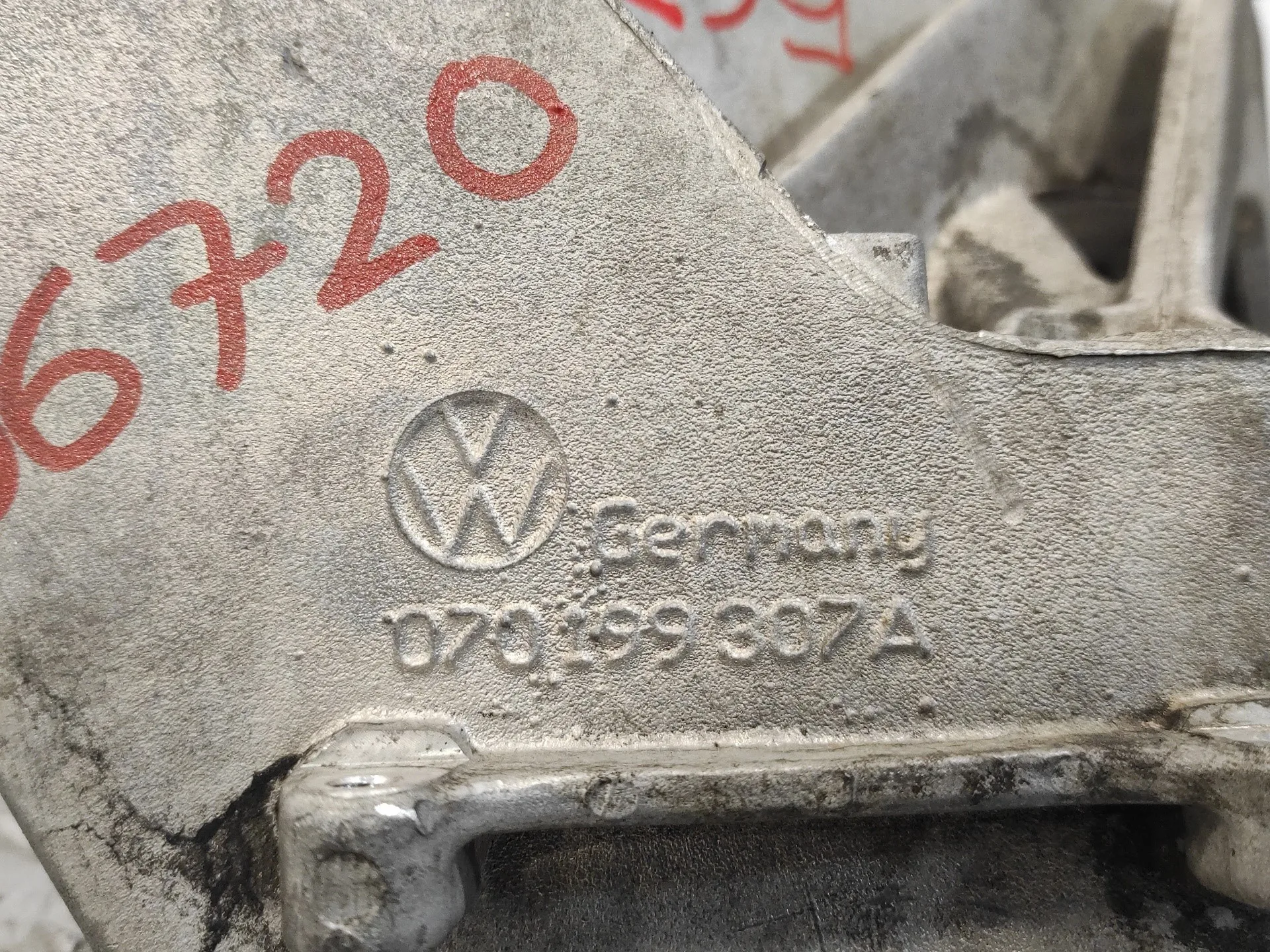 Soporte Cambio para Volkswagen Touareg (7La)