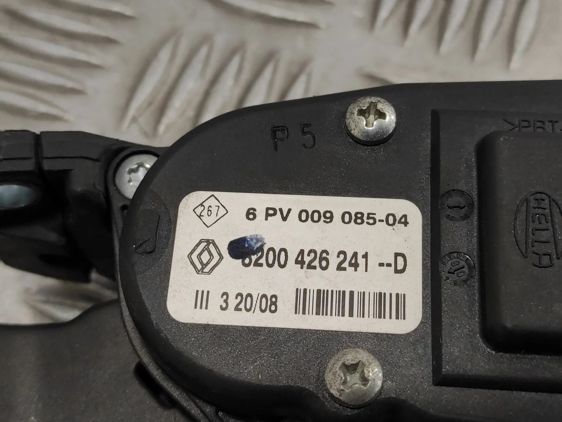 Pedal Acelerador para Renault Twingo