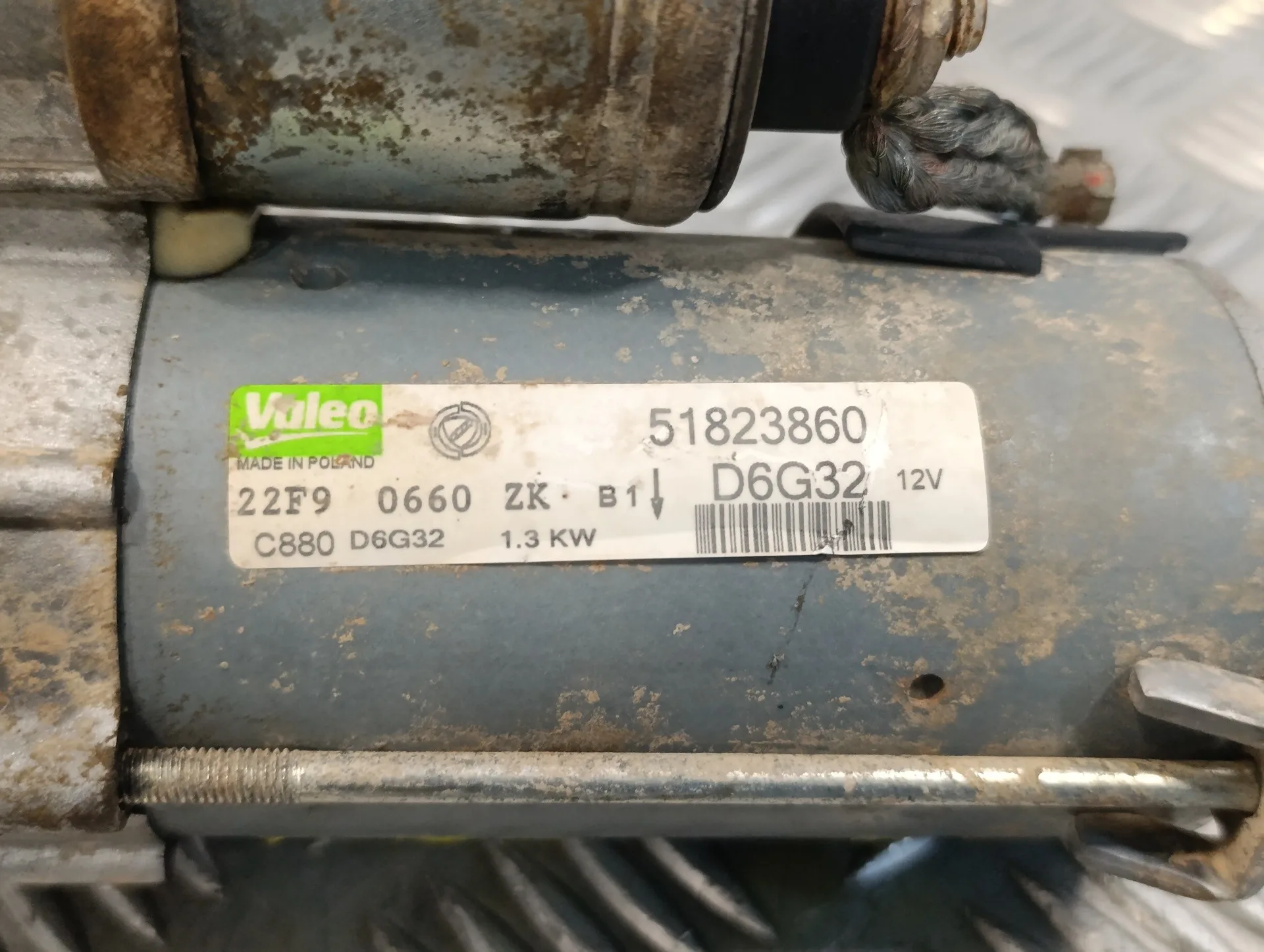 Motor Arranque para Fiat Doblo (119)