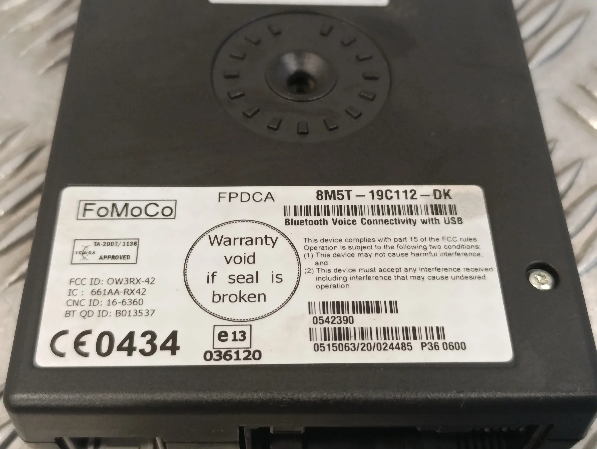 Modulo Electronico para Ford Fiesta (Cb1)