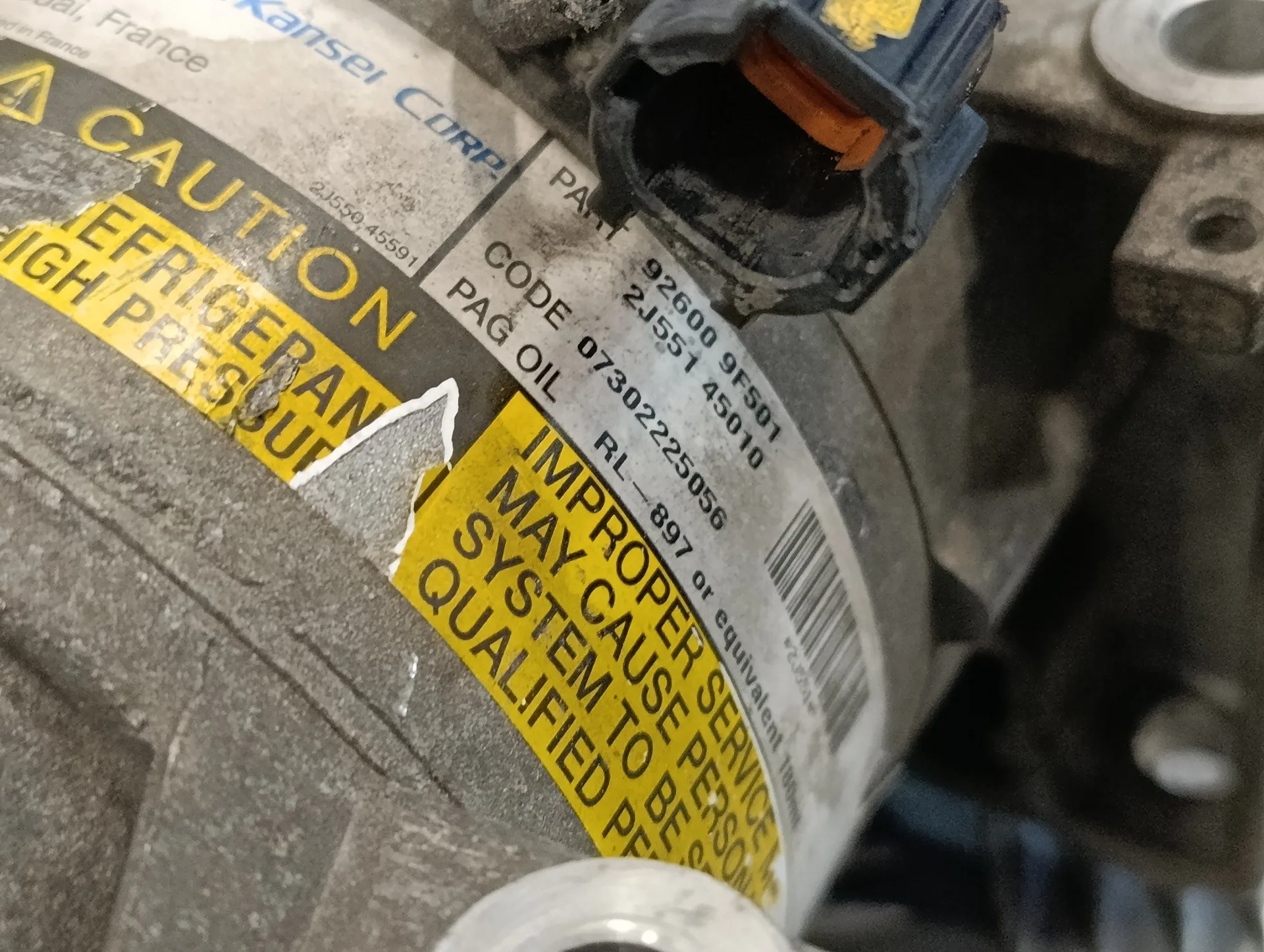 Compresor Aire Acondicionado para Nissan Primera Berlina (P12)