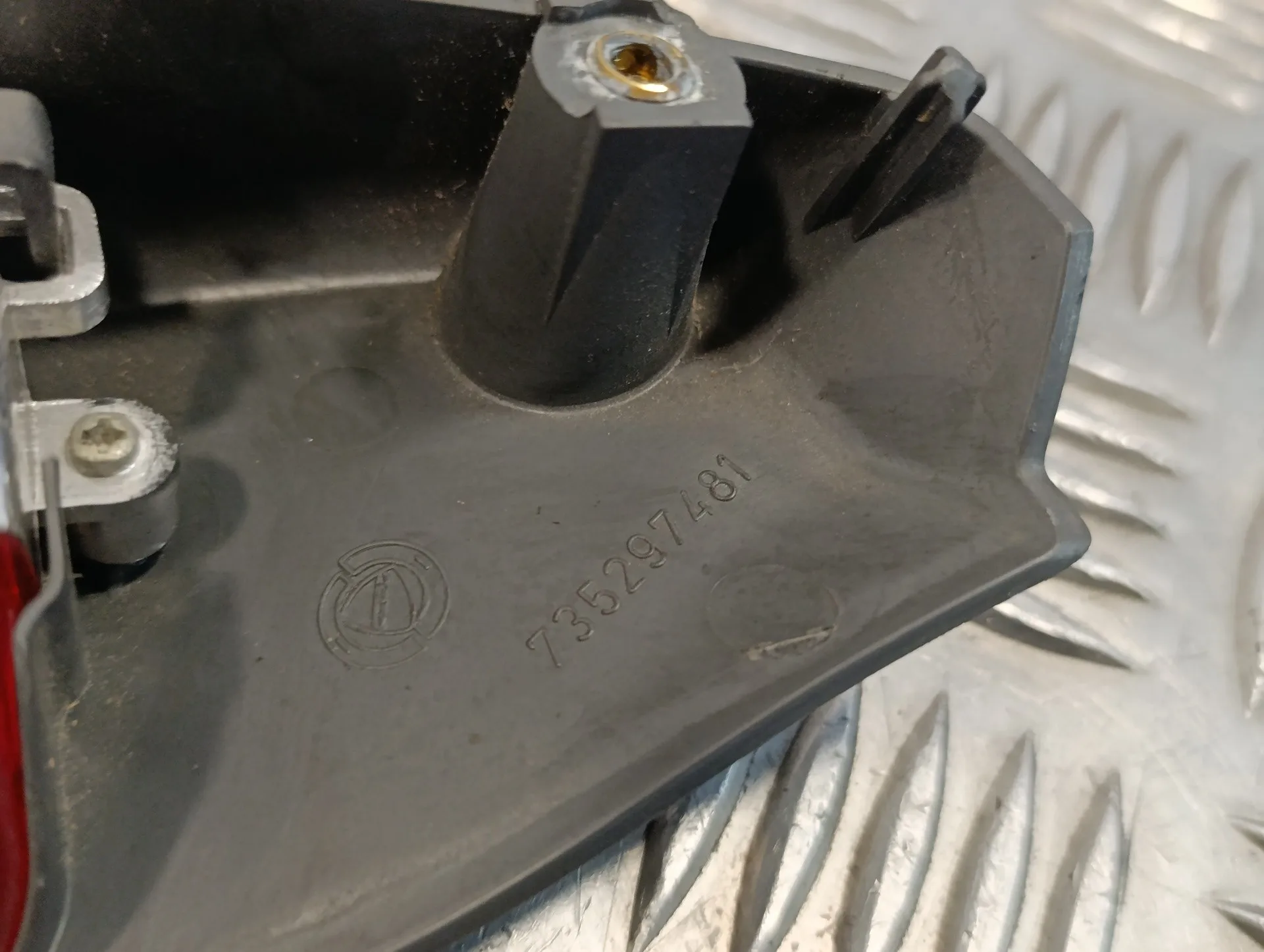 Luz Central De Freno para Fiat Panda (169)
