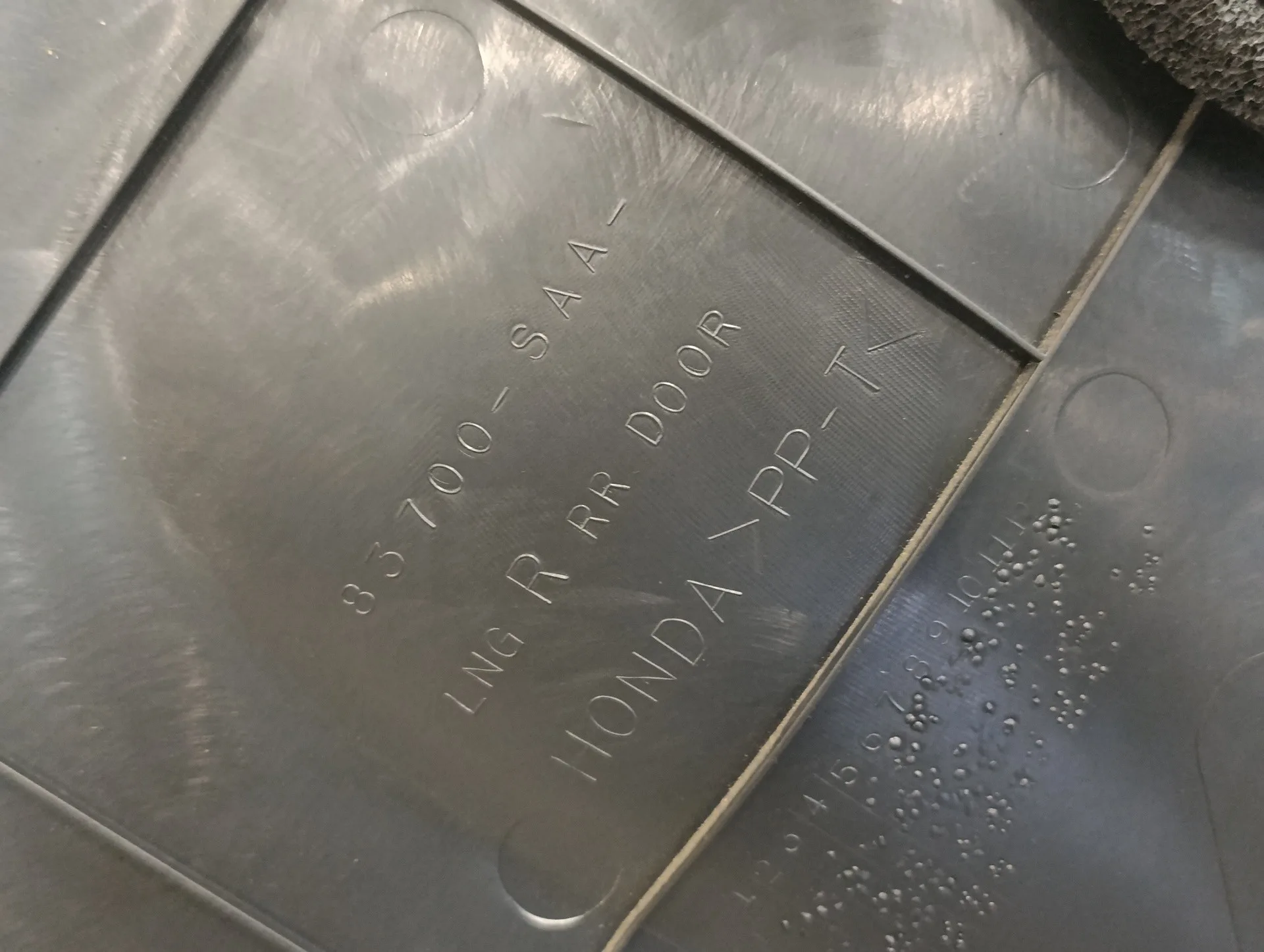 Guarnecido Puerta Trasera Derecha para Honda Jazz (Gd1/5)