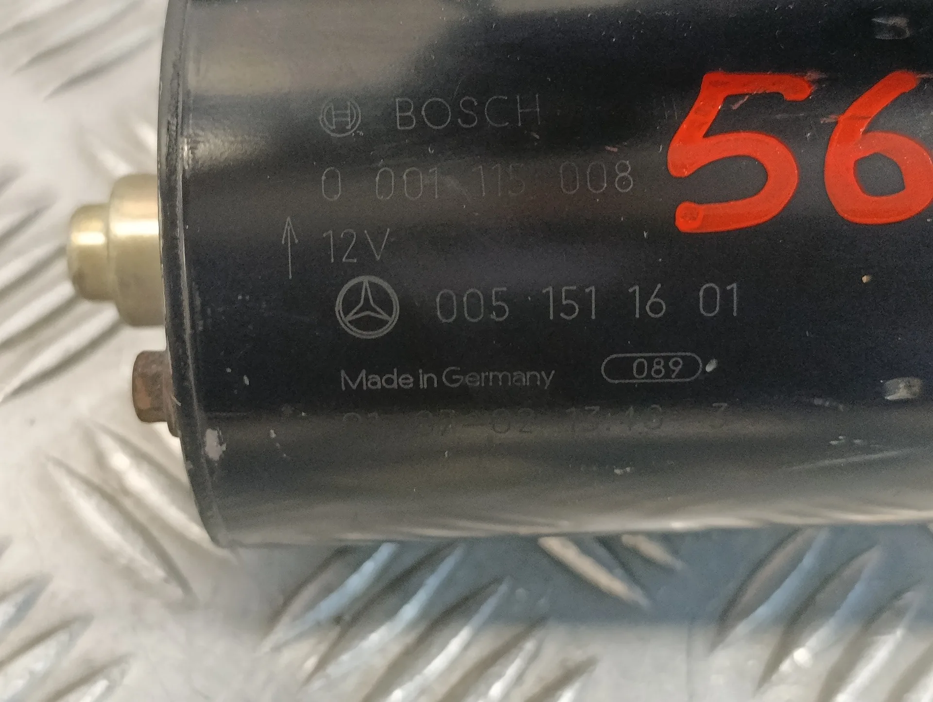 Motor Arranque para Mercedes-Benz Clase A (W168)