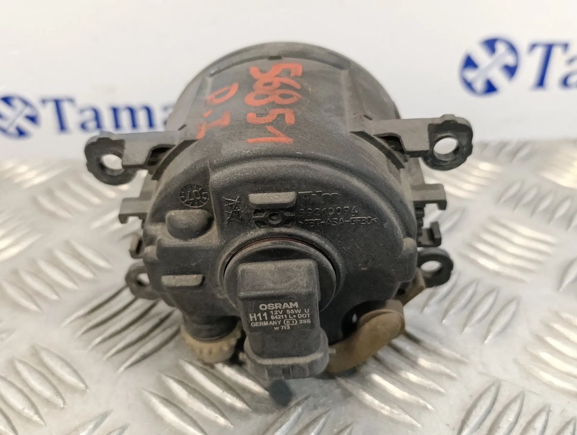 Faro Antiniebla Izquierdo para Citroën C4 Picasso