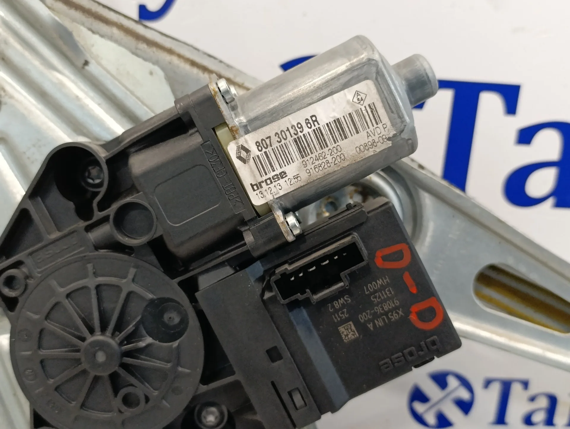 Elevalunas Delantero Derecho para Renault Megane Iii Berlina 5 P