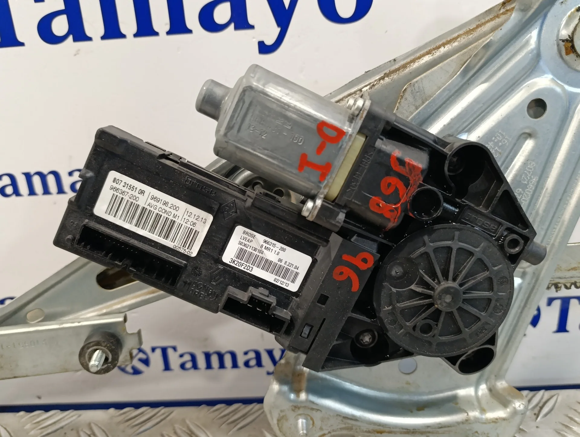 Elevalunas Delantero Izquierdo para Renault Megane Iii Berlina 5 P