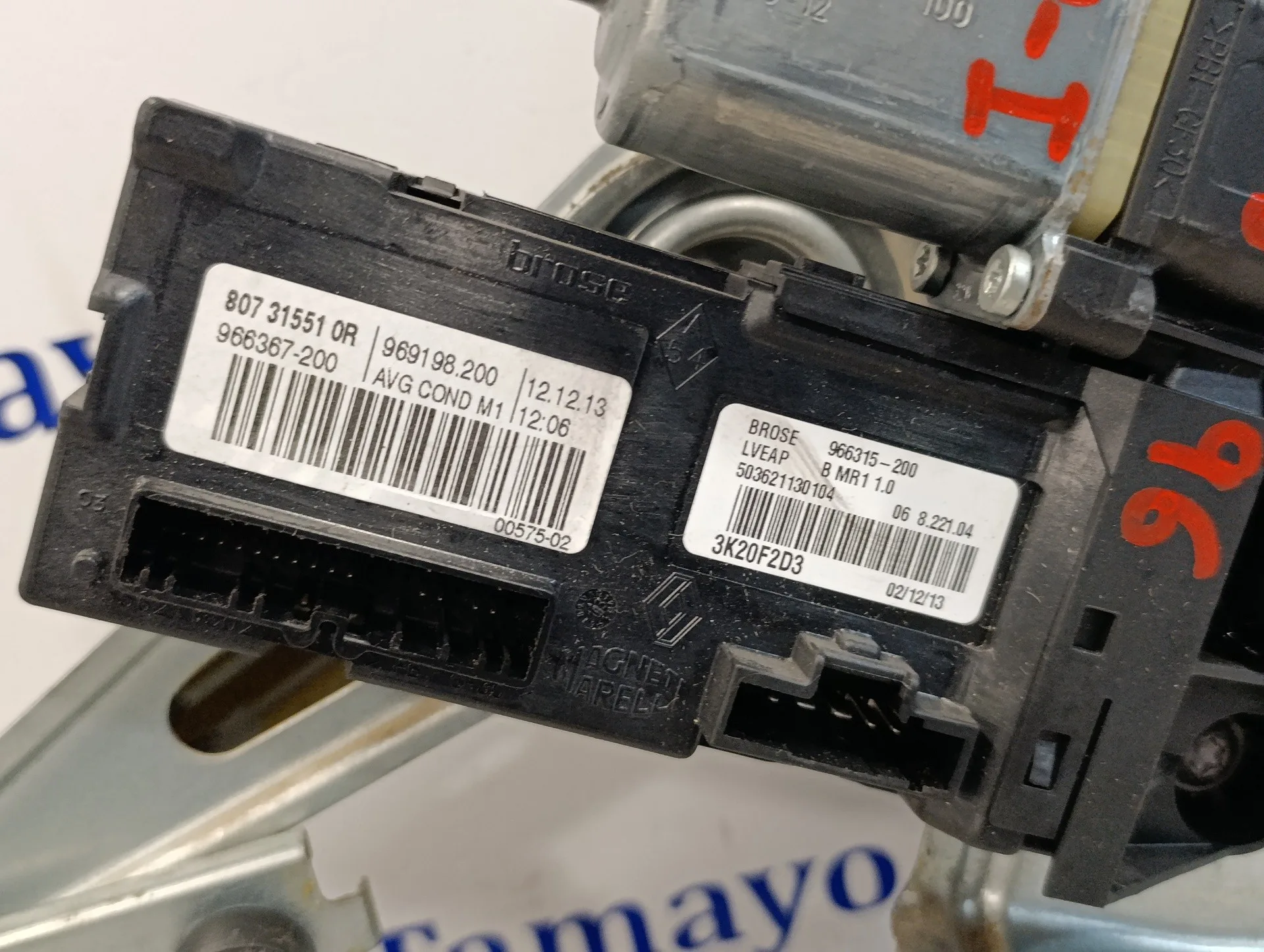 Elevalunas Delantero Izquierdo para Renault Megane Iii Berlina 5 P