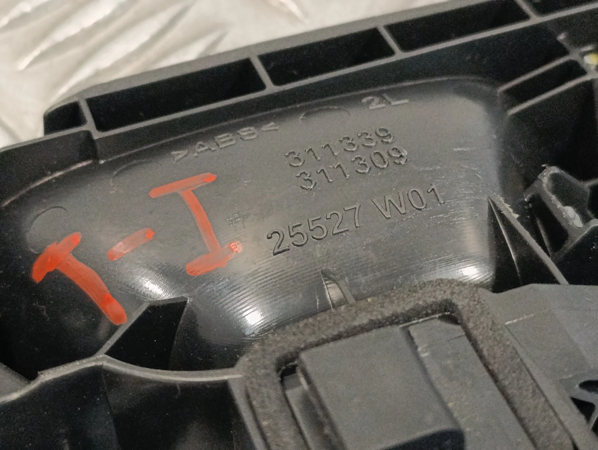 Maneta Interior Trasera Izquierda para Peugeot 3008