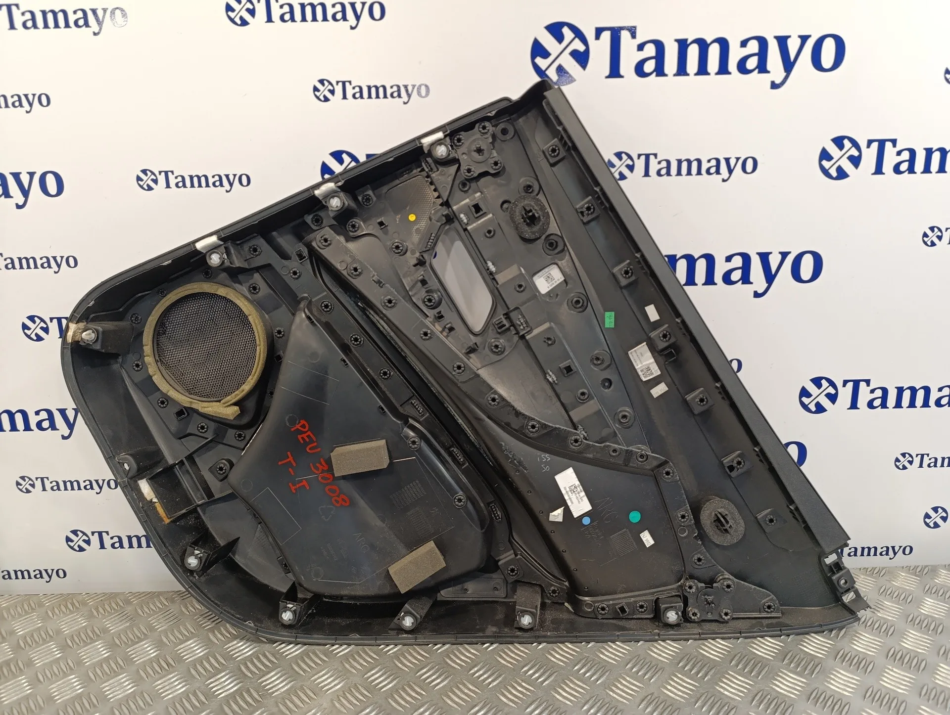 Guarnecido Puerta Trasera Izquierda para Peugeot 3008