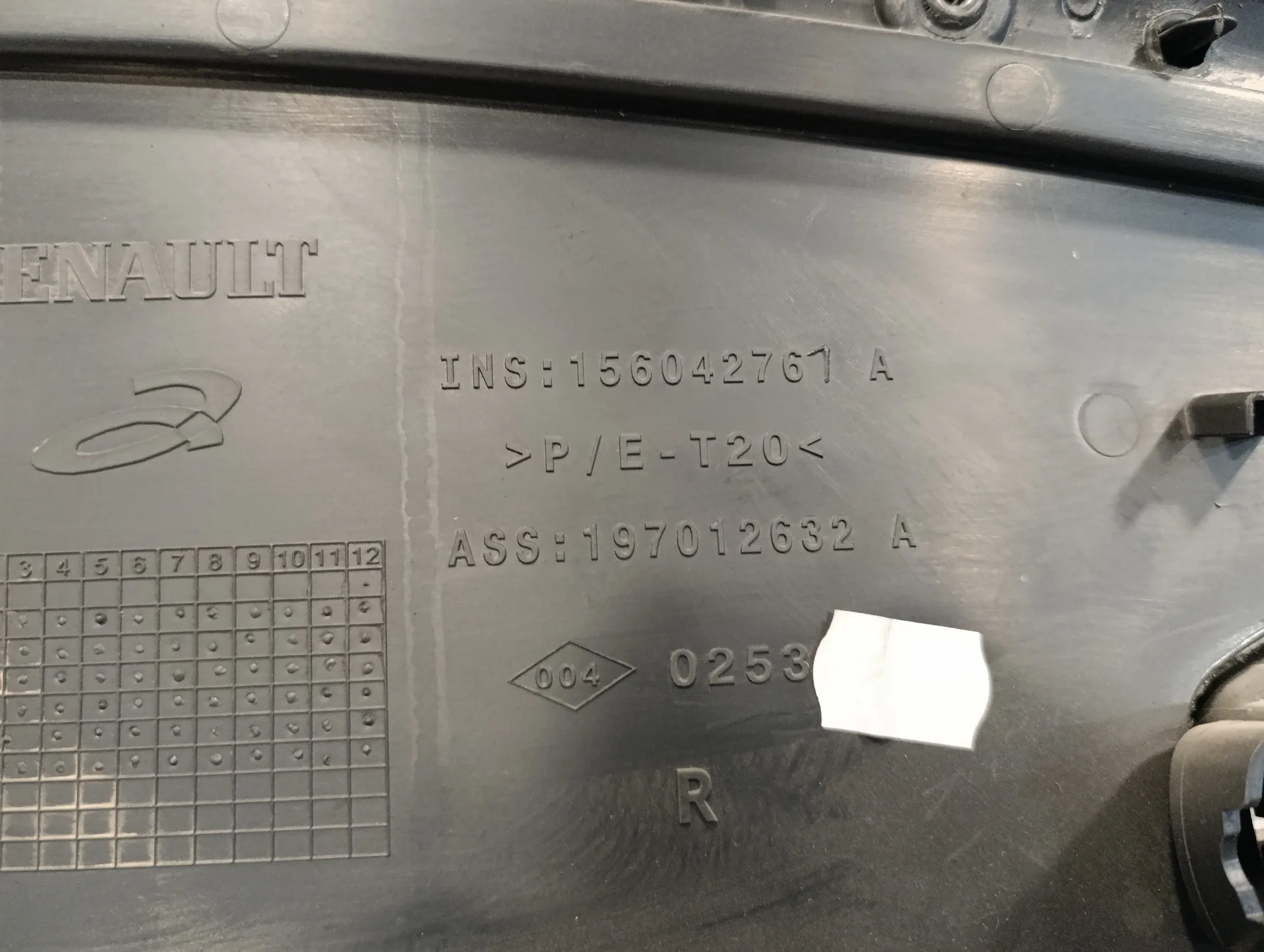 Guarnecido Puerta Delantera Derecha para Renault Megane Iii Berlina 5 P