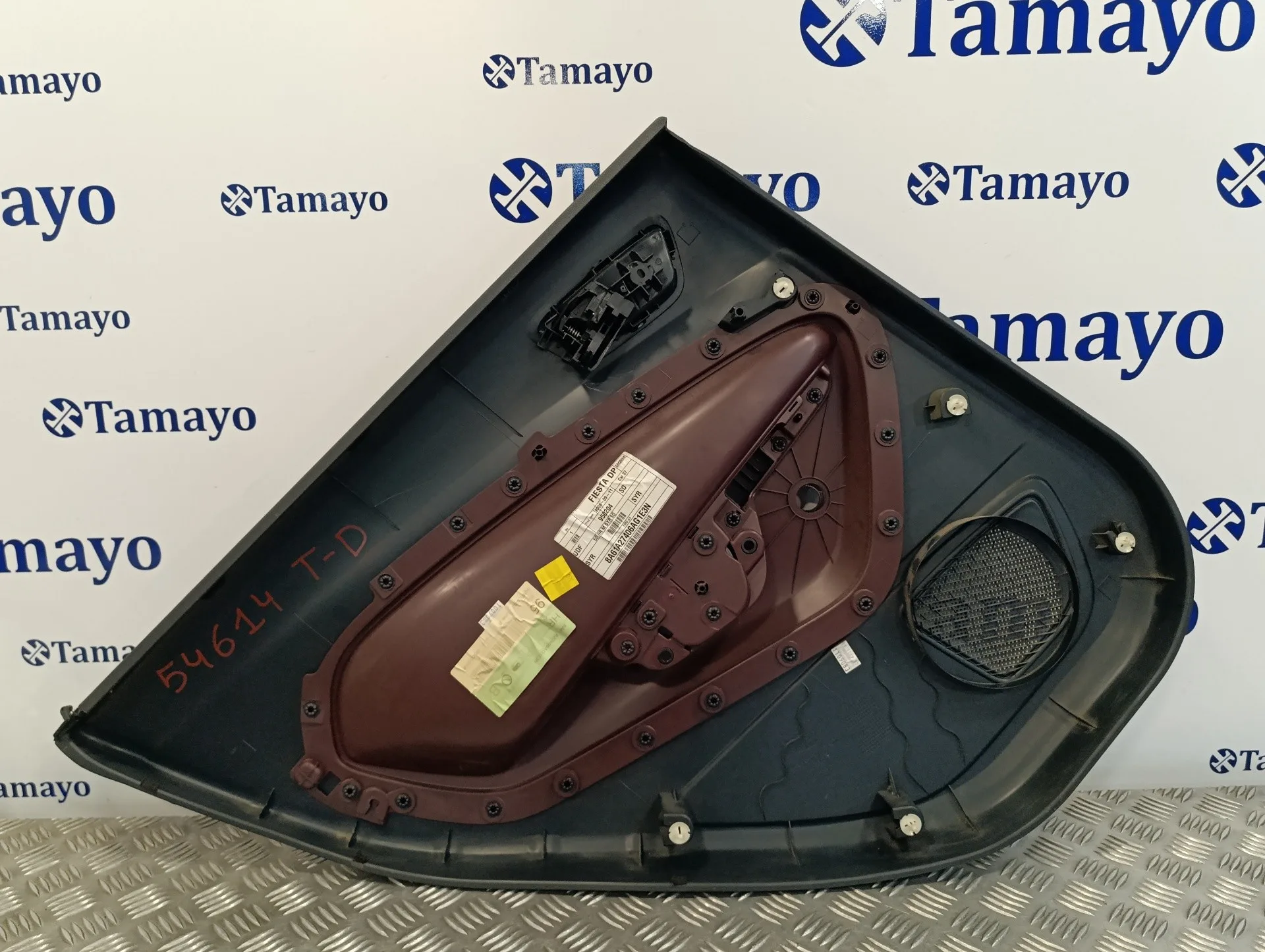 Guarnecido Puerta Trasera Derecha para Ford Fiesta (Cb1)