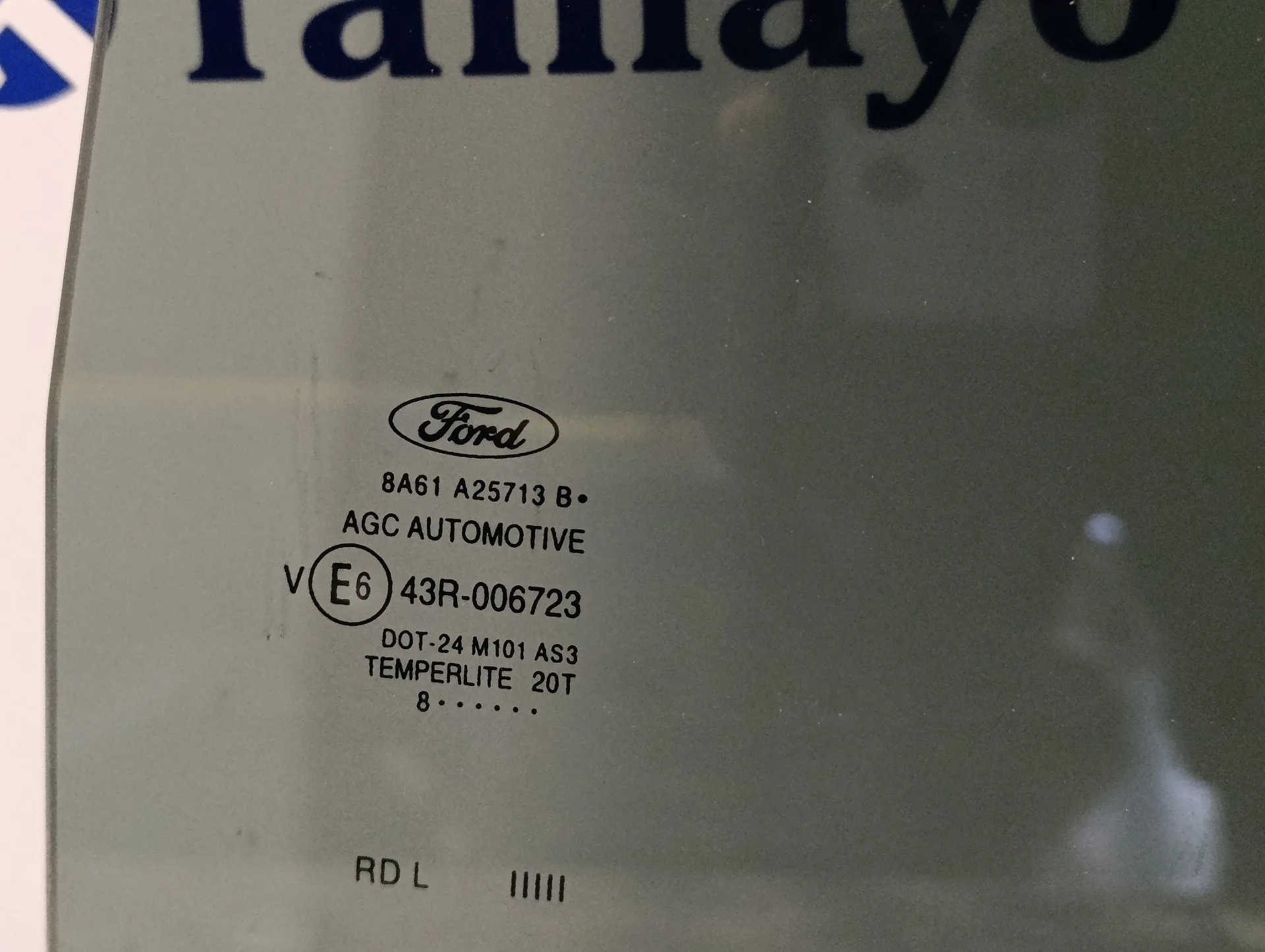 Luna Trasera Izquierda para Ford Fiesta (Cb1)