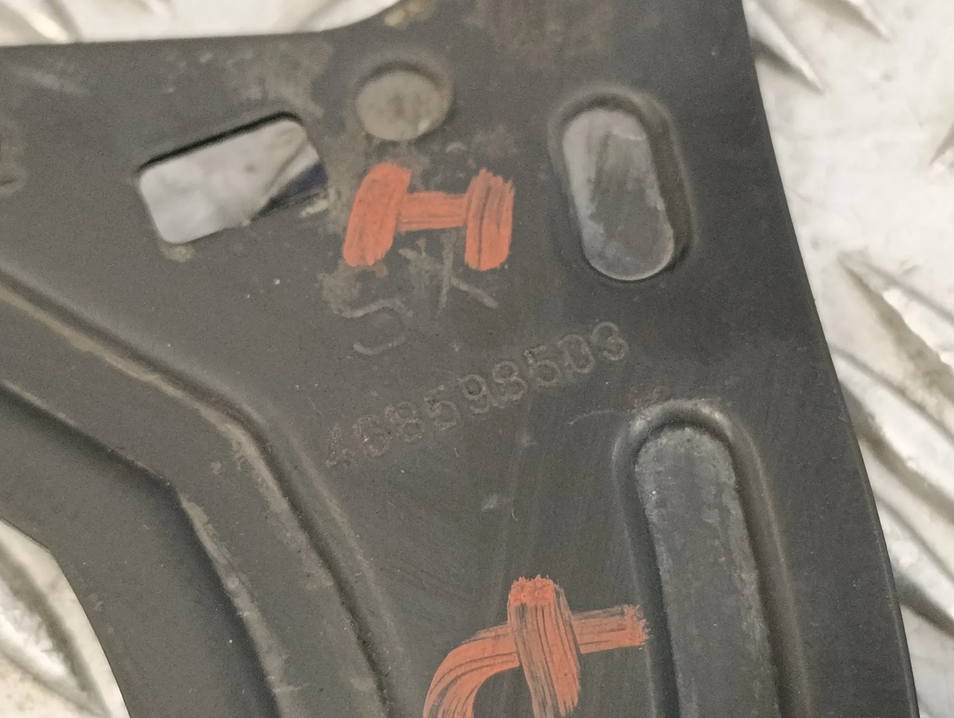 Soporte Faro Antiniebla Izquierdo para Fiat Punto Berlina (188)