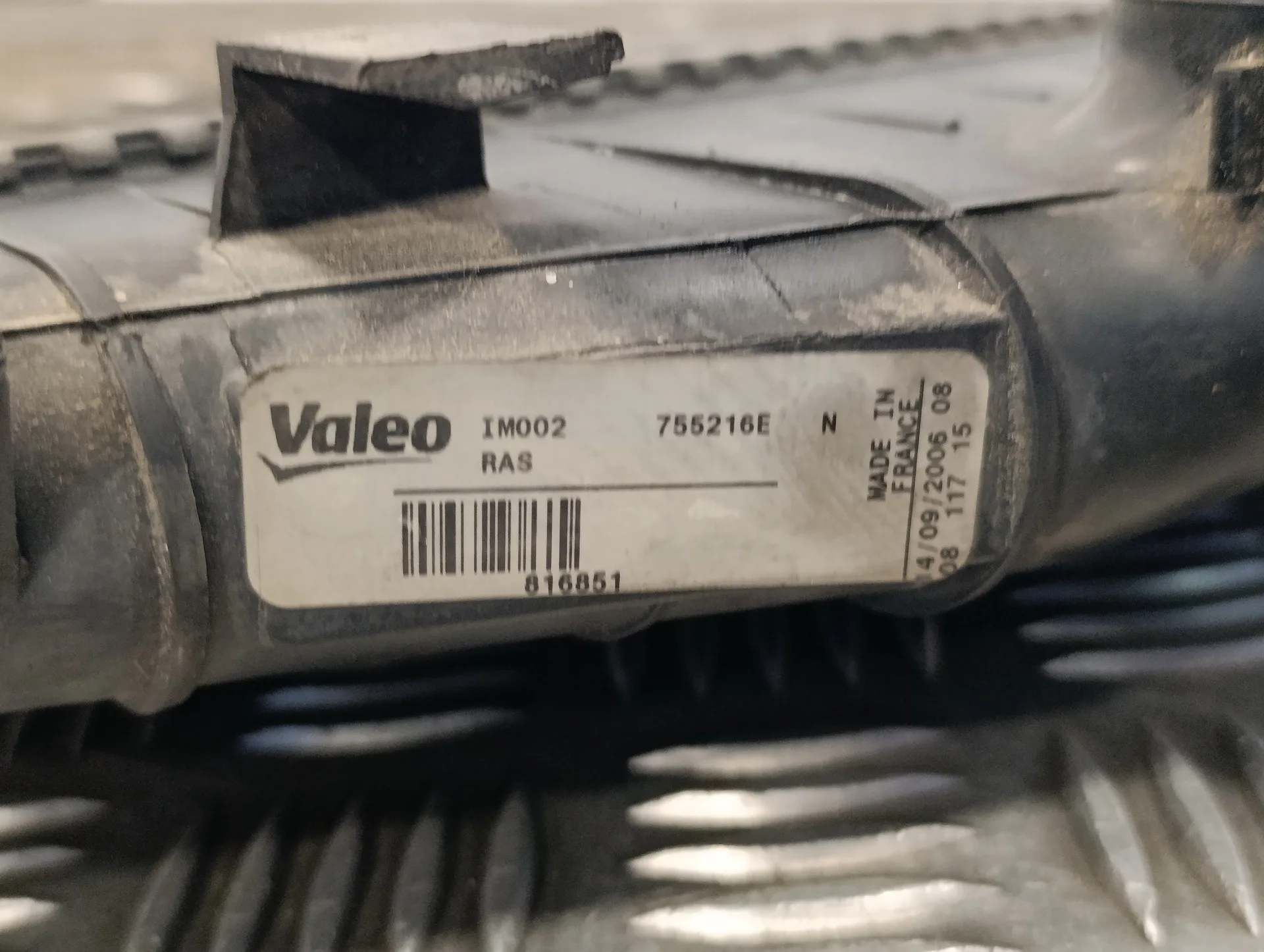 Intercooler para Citroën Jumpy