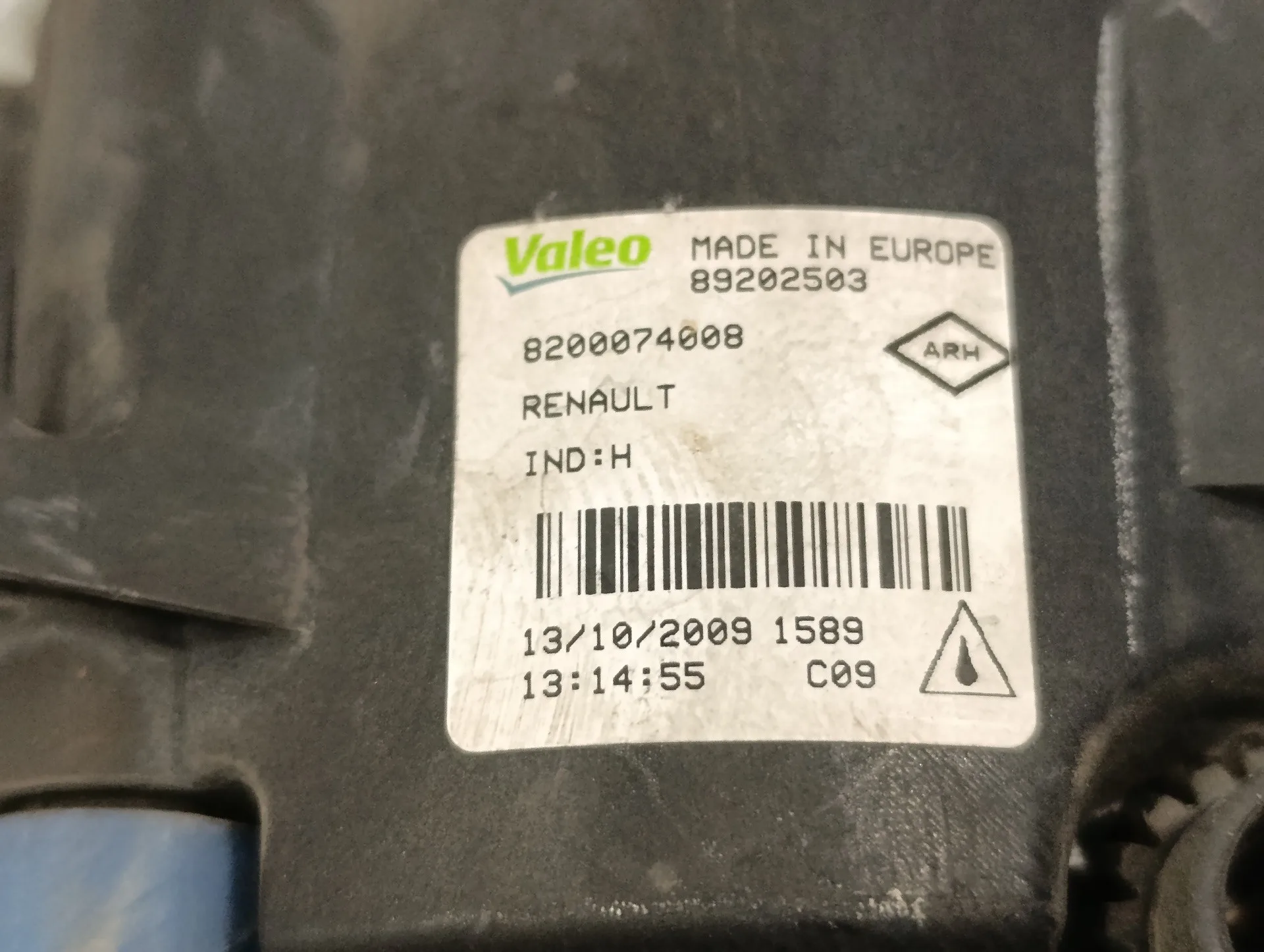 Faro Antiniebla Izquierdo para Renault Megane Iii Berlina 5 P