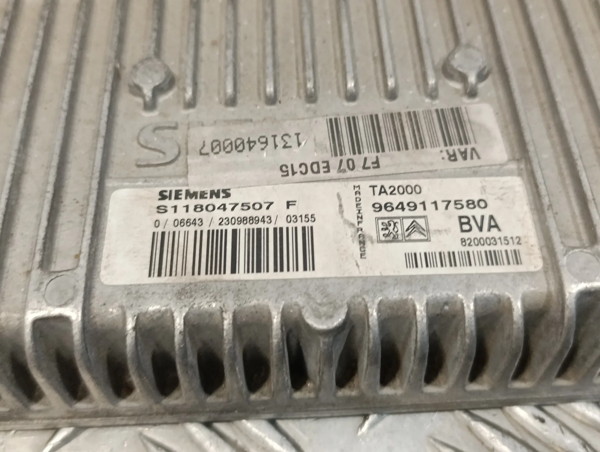 Centralita Cambio Automatico para Citroën C5 Berlina