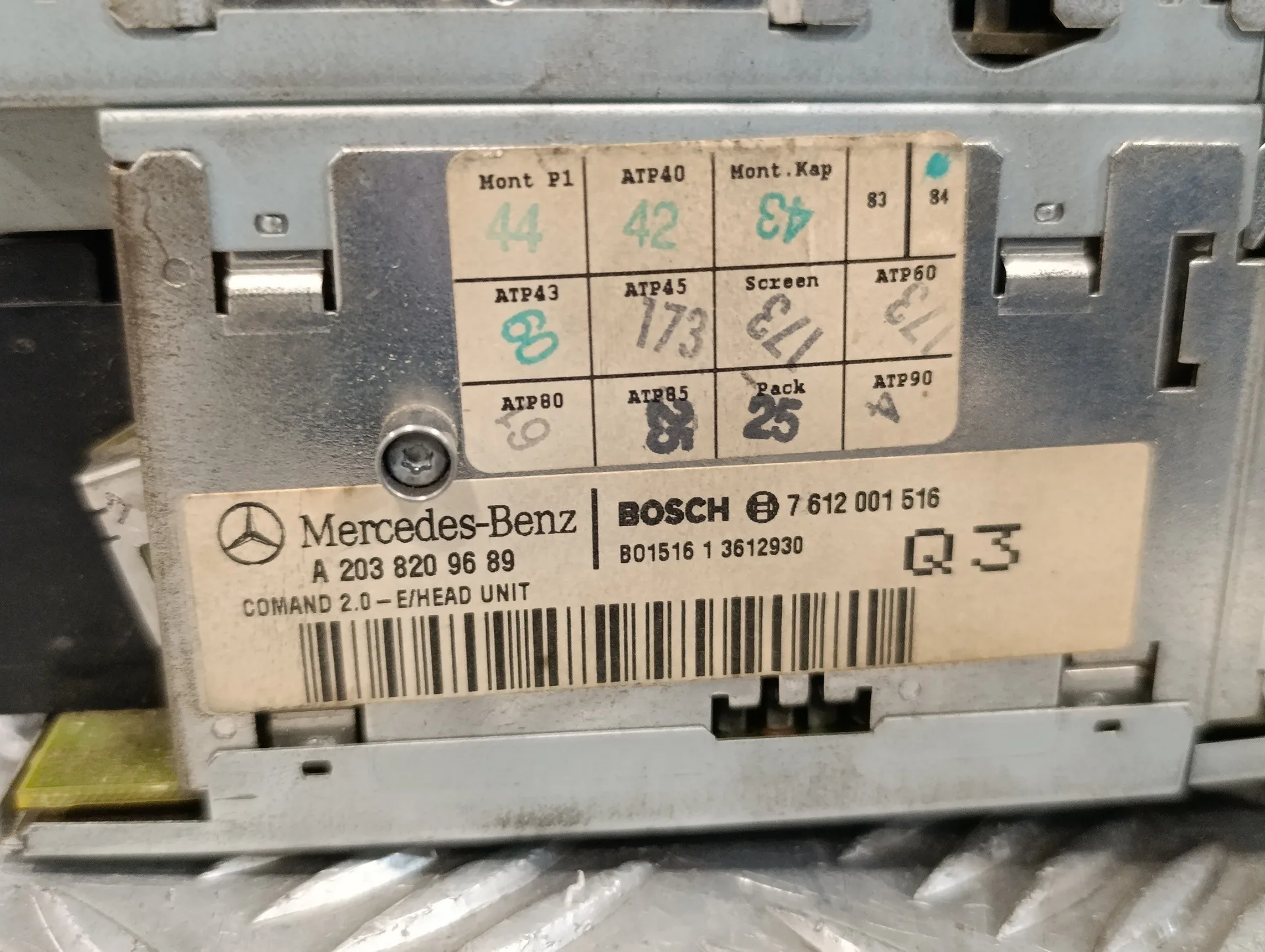 Sistema Navegacion Gps para Mercedes-Benz Clase C (W203) Sportcoupe