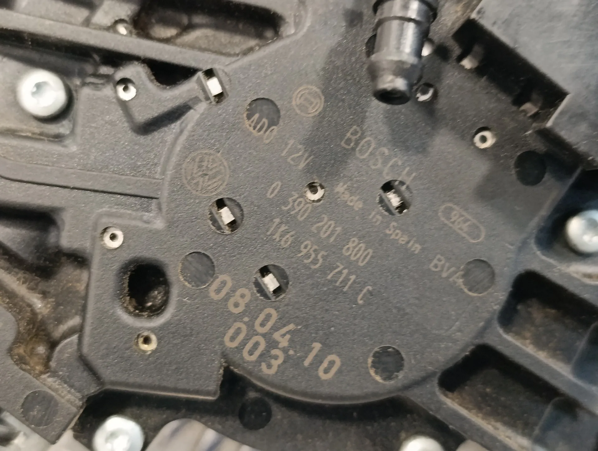 Motor Limpia Trasero para Volkswagen Golf V Berlina (1K1)