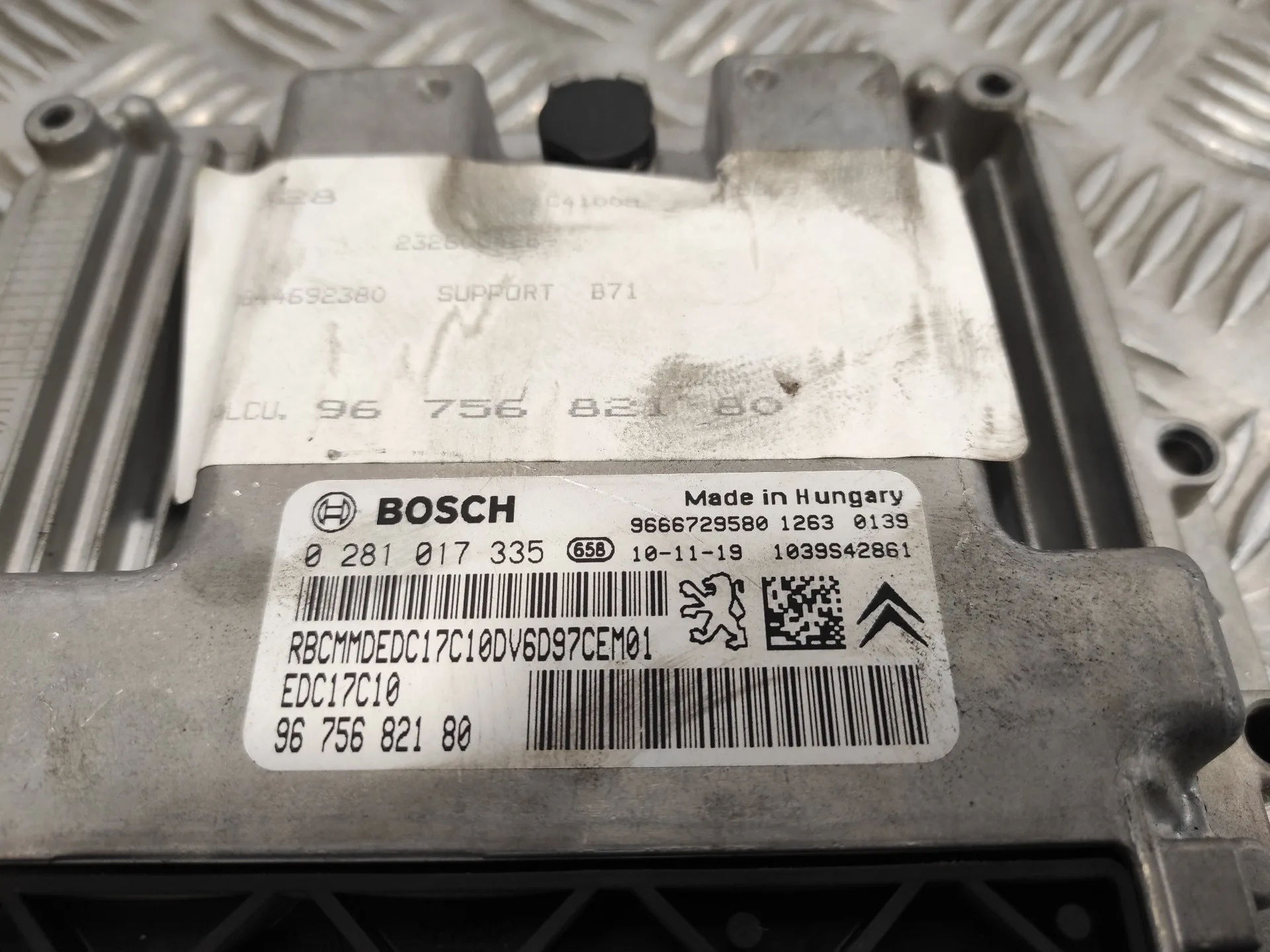 Centralita Motor Uce para Citroën C4 Lim.