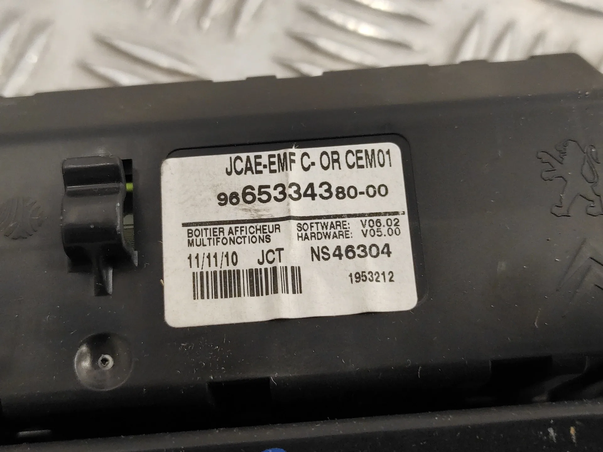 Pantalla Multifuncion para Citroën C4 Lim.