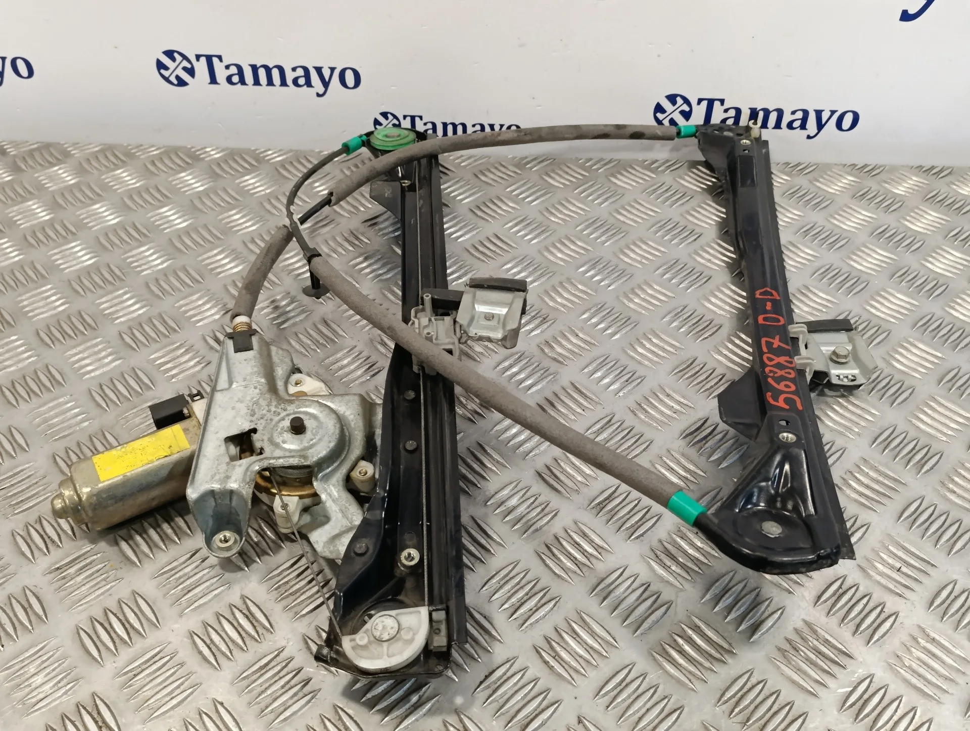 Elevalunas Delantero Derecho para Ford Focus Berlina (Cak)