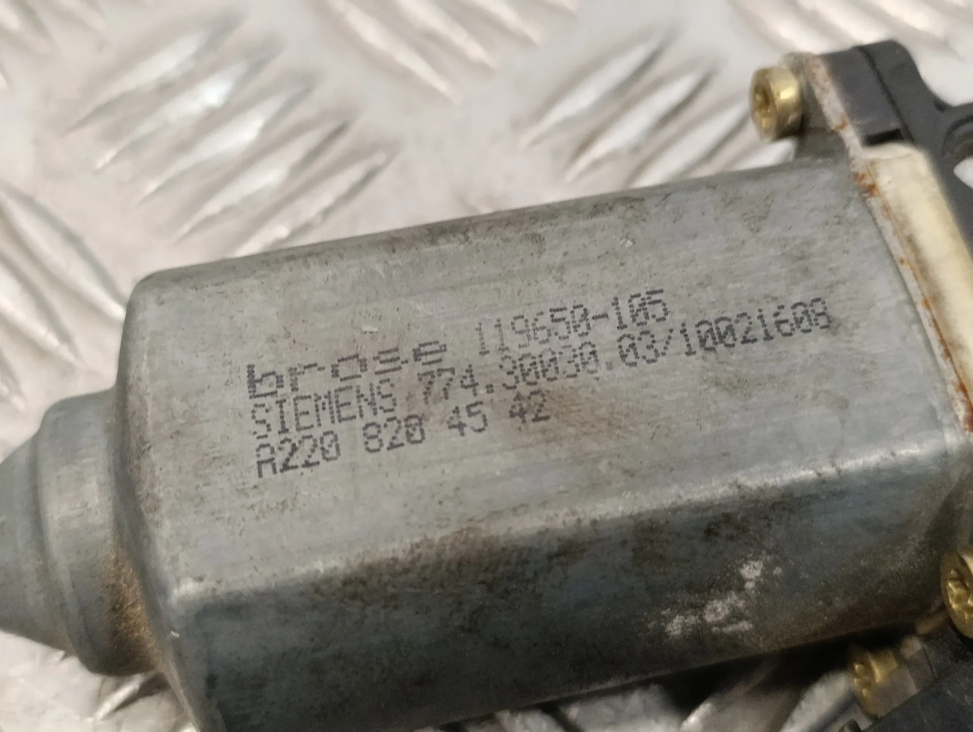 Motor Elevalunas Delantero Derecho para Mercedes-Benz Clase C (W203) Sportcoupe