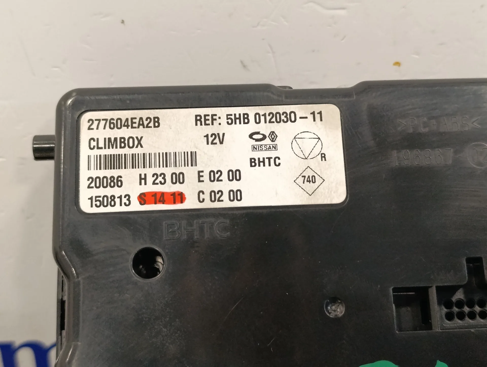 Centralita Calefaccion para Nissan Qashqai (J11)