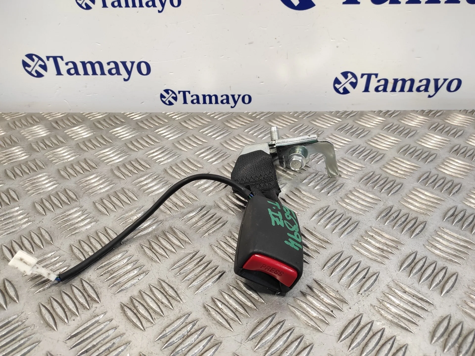 Enganche Cinturon Trasero Izquierdo para Nissan Qashqai (J11)