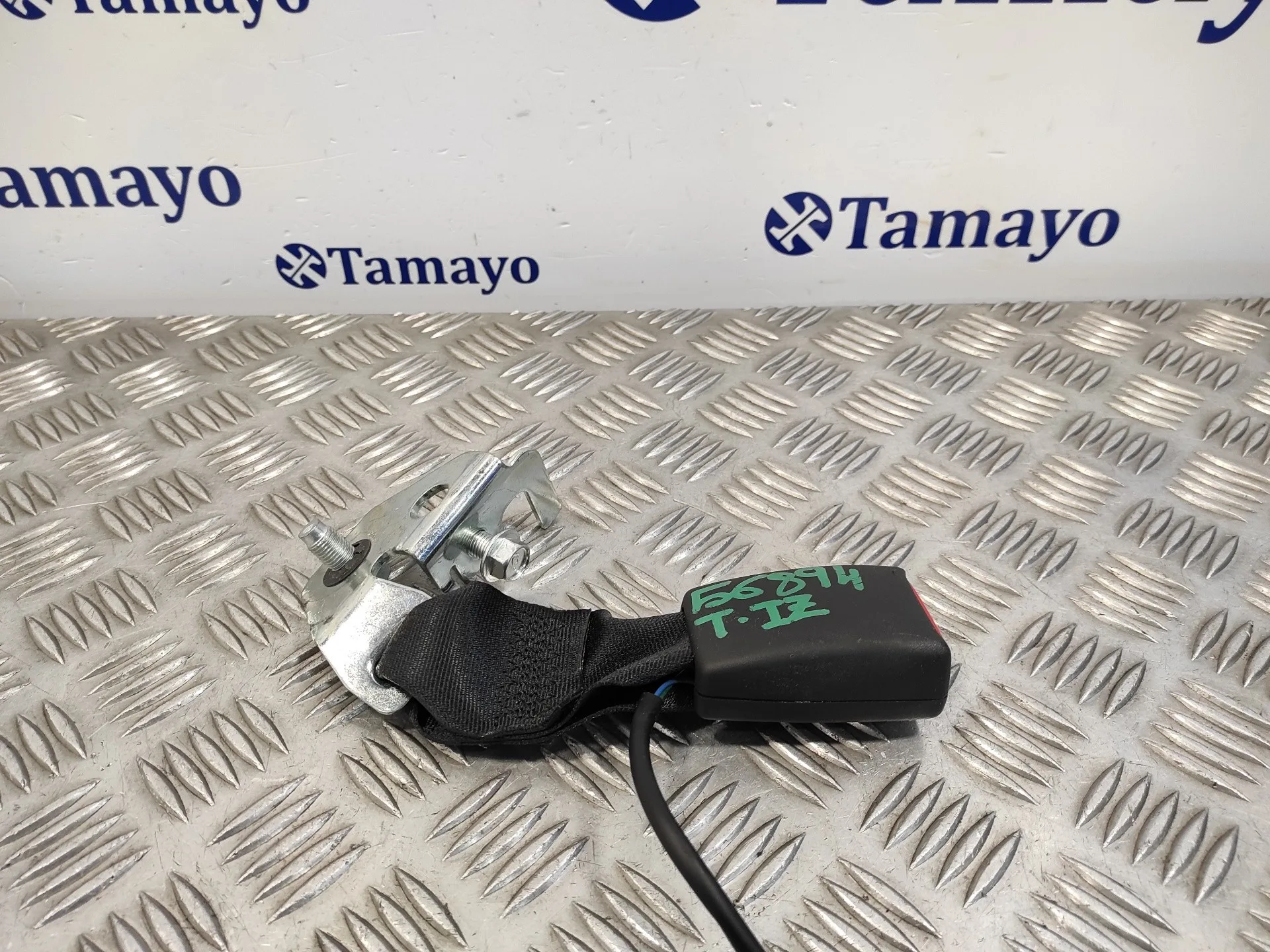 Enganche Cinturon Trasero Izquierdo para Nissan Qashqai (J11)