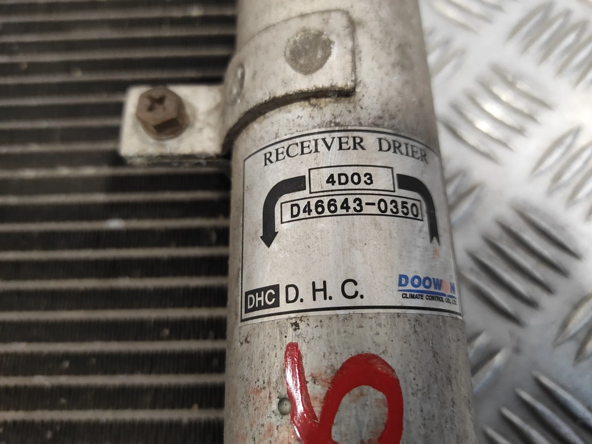 Condensador / Radiador Aire Acondicionado para Kia Carens
