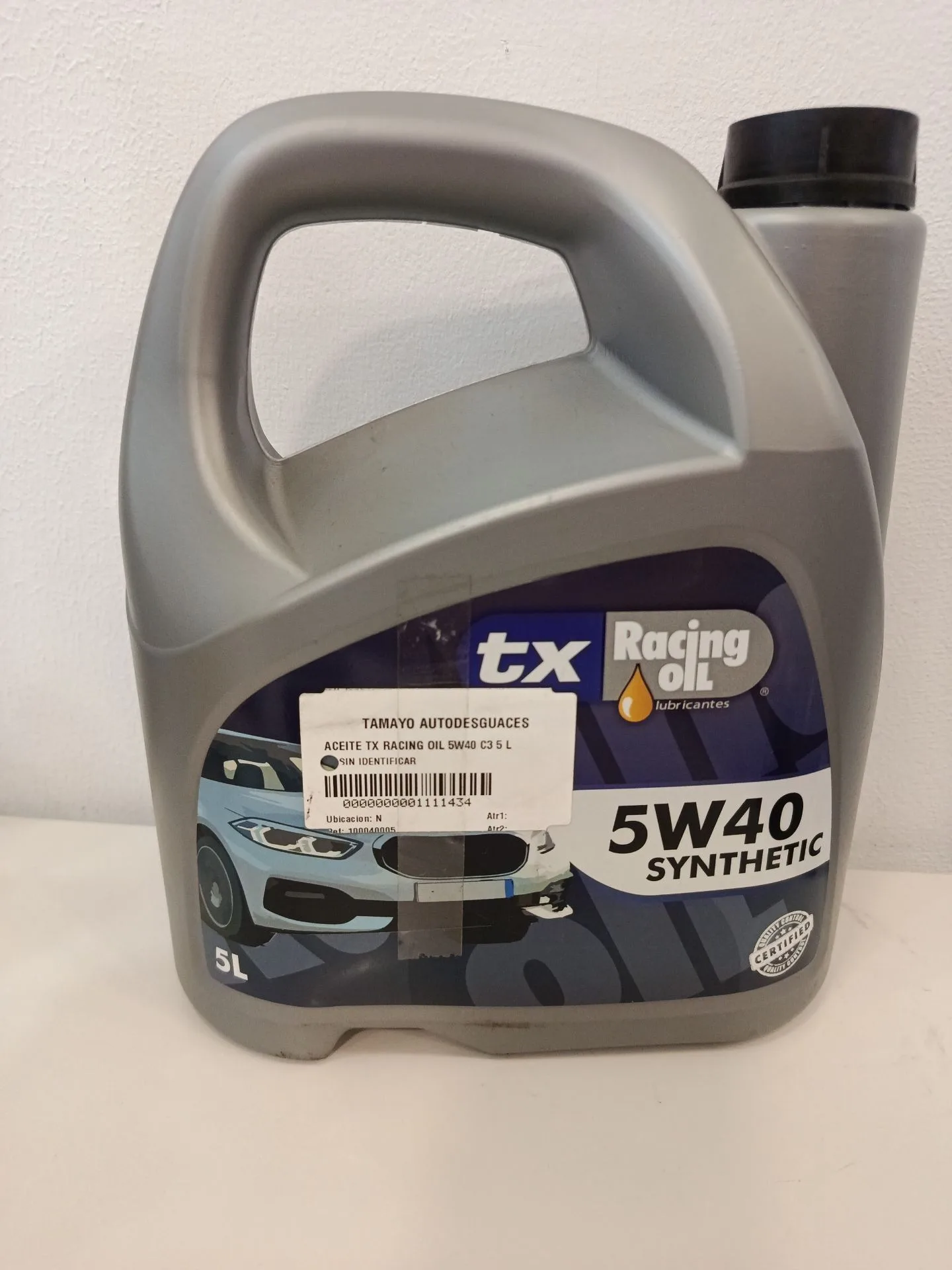 Aceite Tx Racing Oil 5W40 C3 5 L para » Otros... Modelos