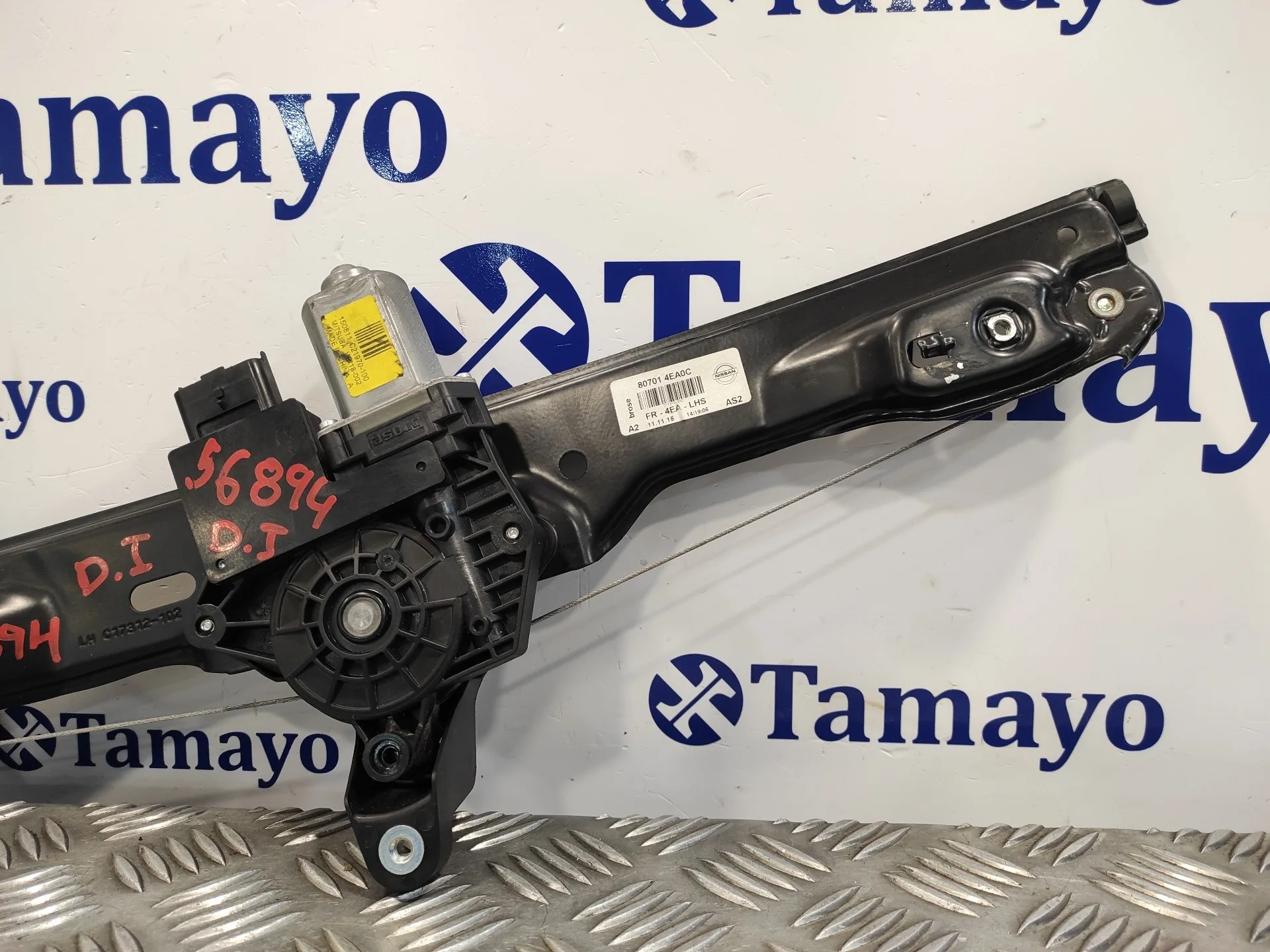 Elevalunas Delantero Izquierdo para Nissan Qashqai (J11)