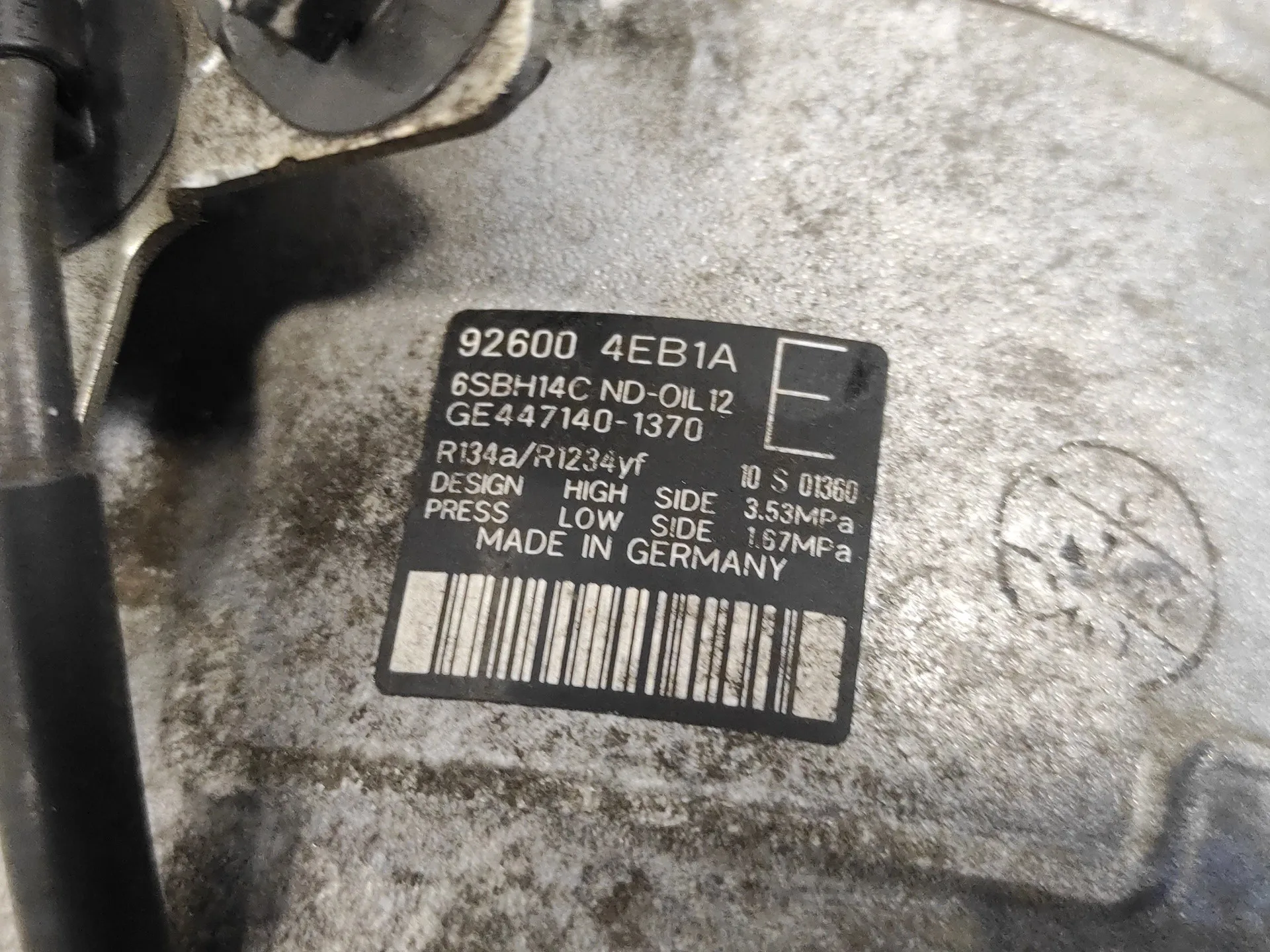 Compresor Aire Acondicionado para Nissan Qashqai (J11)